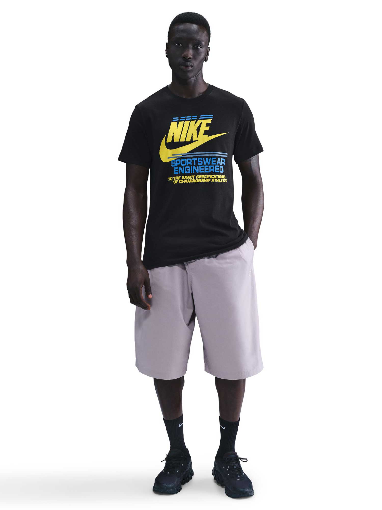 NIKE Тениска M NSW TEE 6MO FUTURA FAHO25