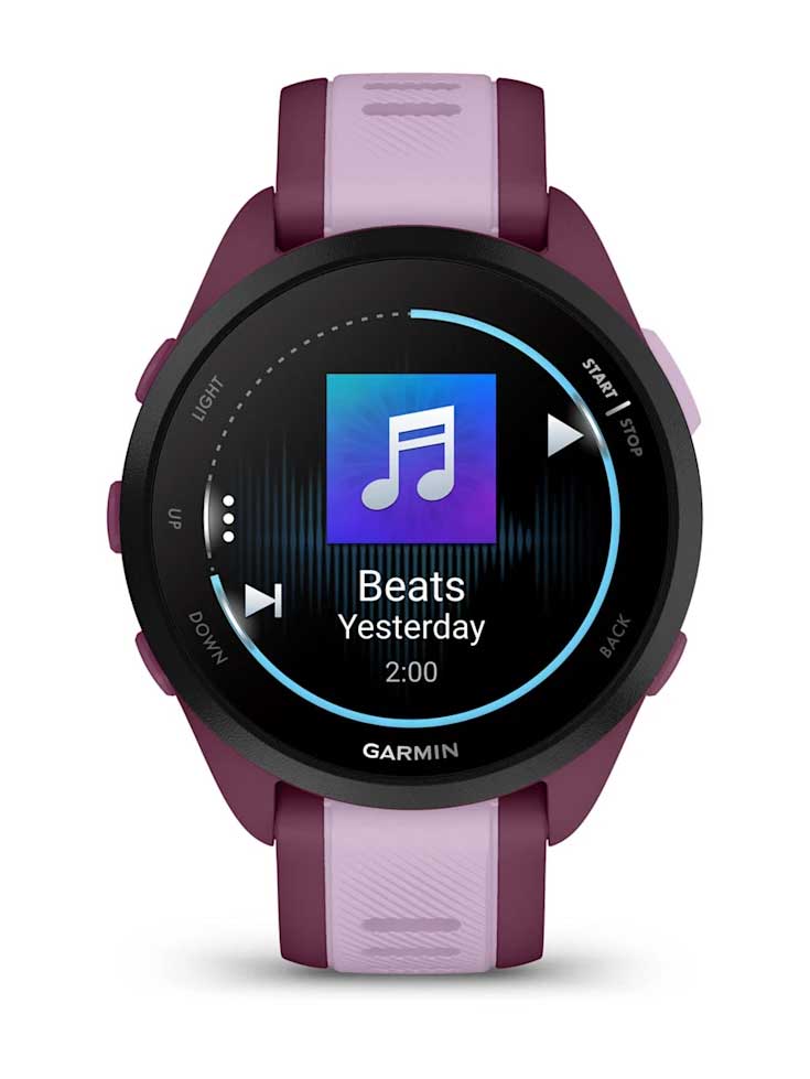 GARMIN GPS Смарт часовник за бягане Forerunner 165 Music