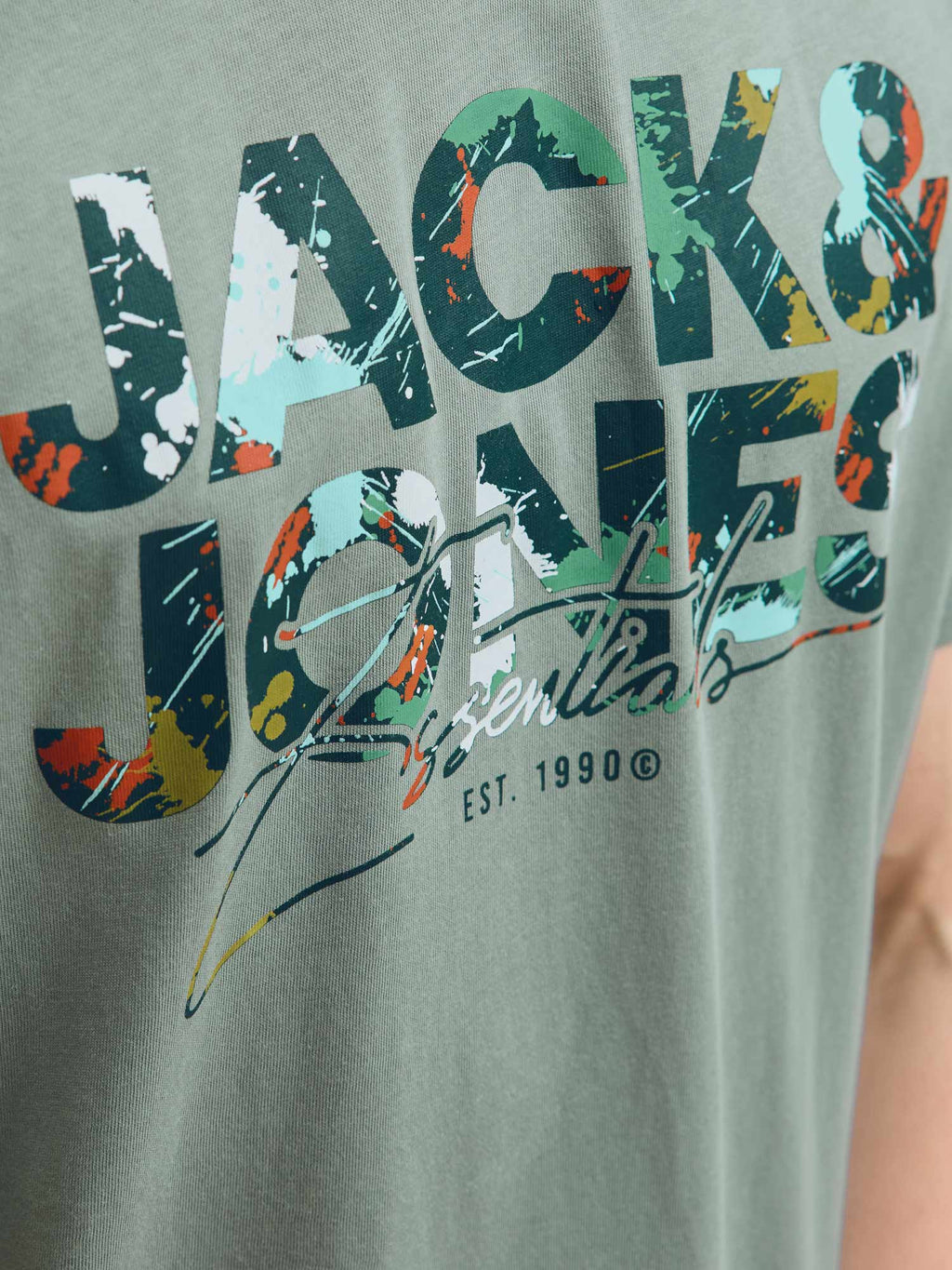 JACK & JONES Тениска JJGEPLAS TEE SS CREW NECK LN