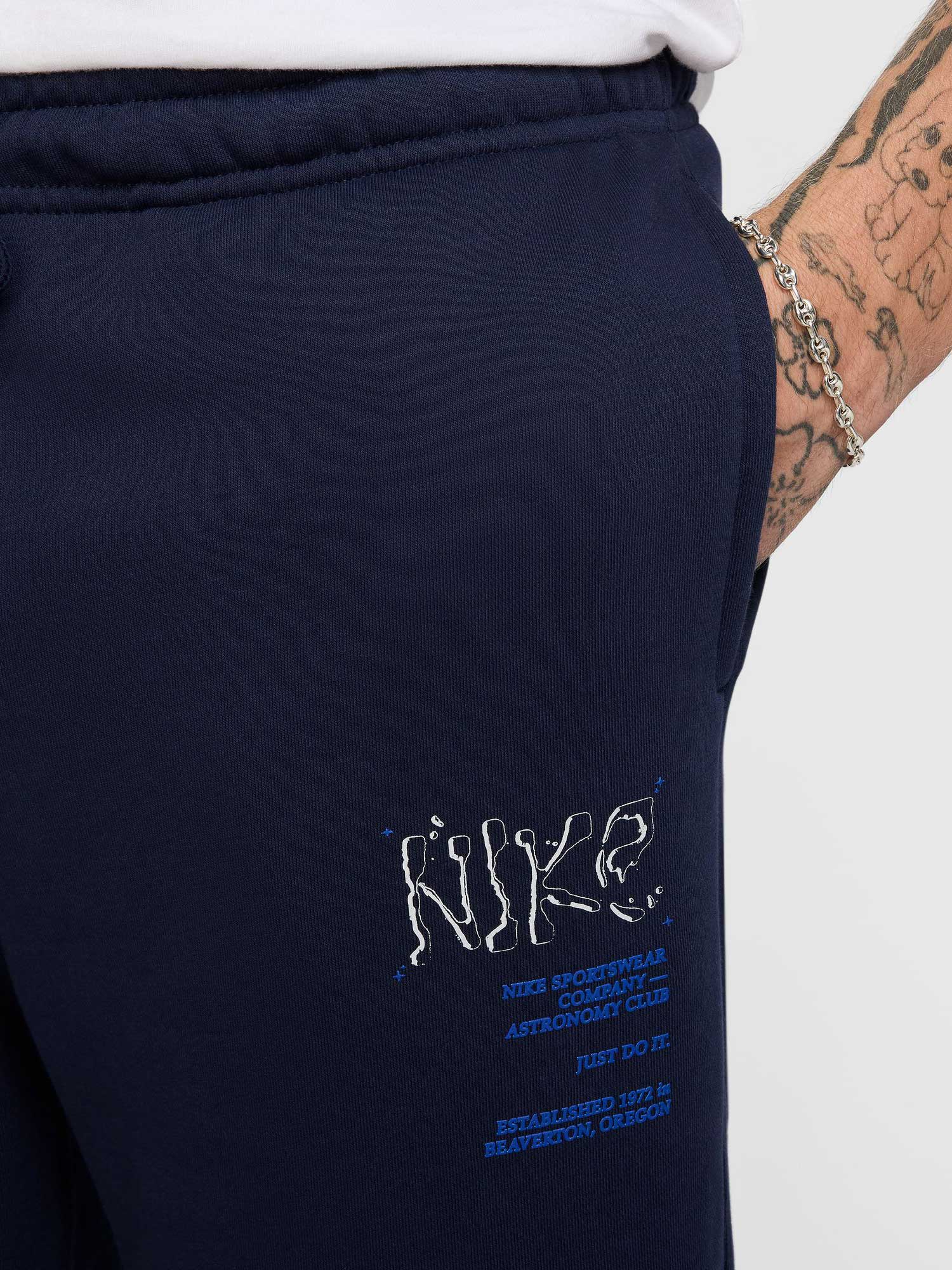 NIKE Спортно долнище M NK CLUB FT JGGR MOON GFX