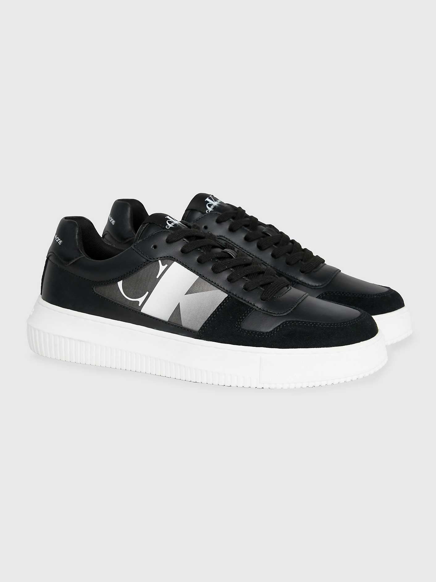 Calvin Klein Jeans Обувки CHUNKY CUP LACEUP LTH NBS SAT