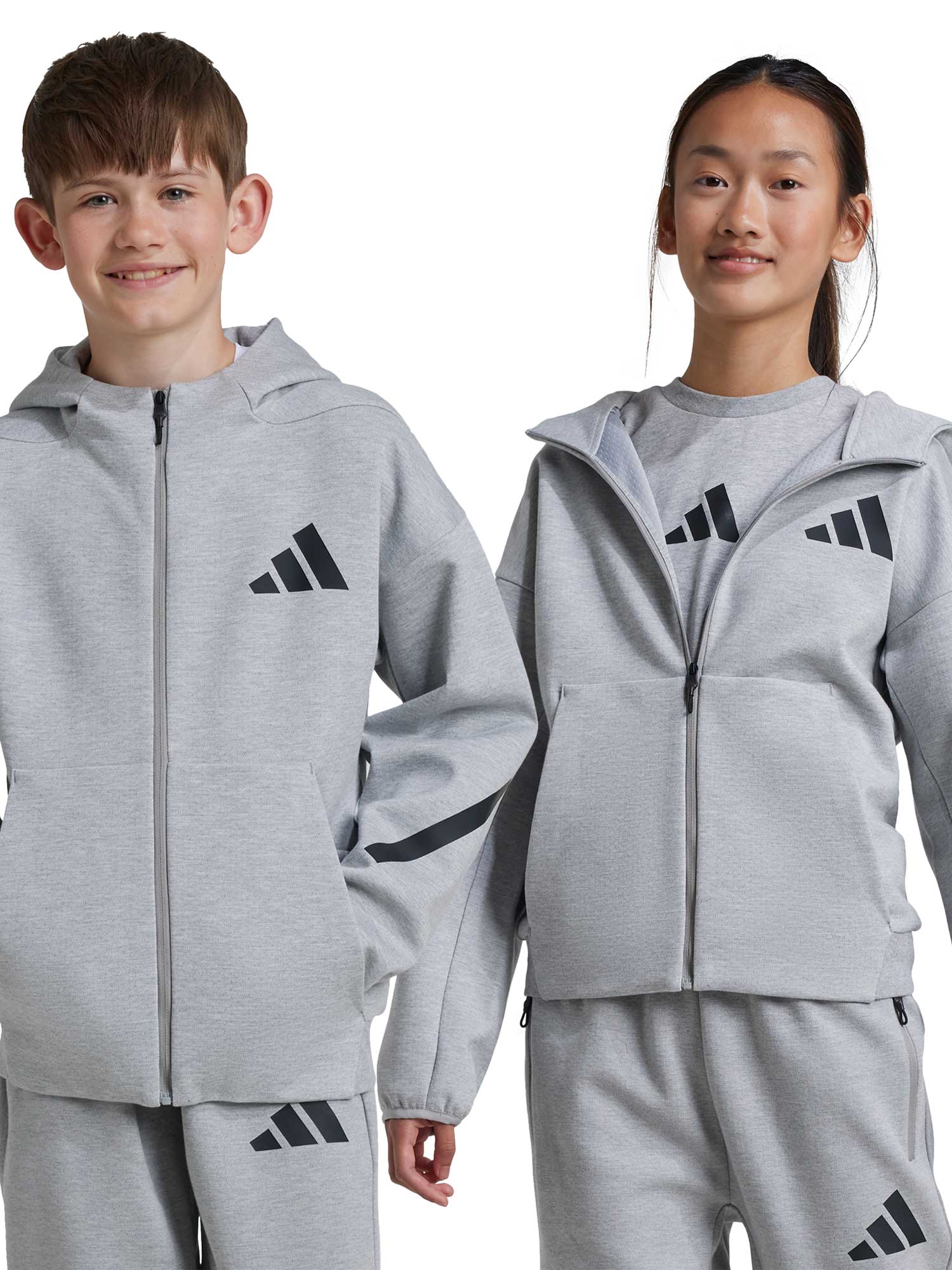 ADIDAS SPORTSWEAR Суитшърт Z.N.E. Full-Zip Hooded Track Jacket Kids