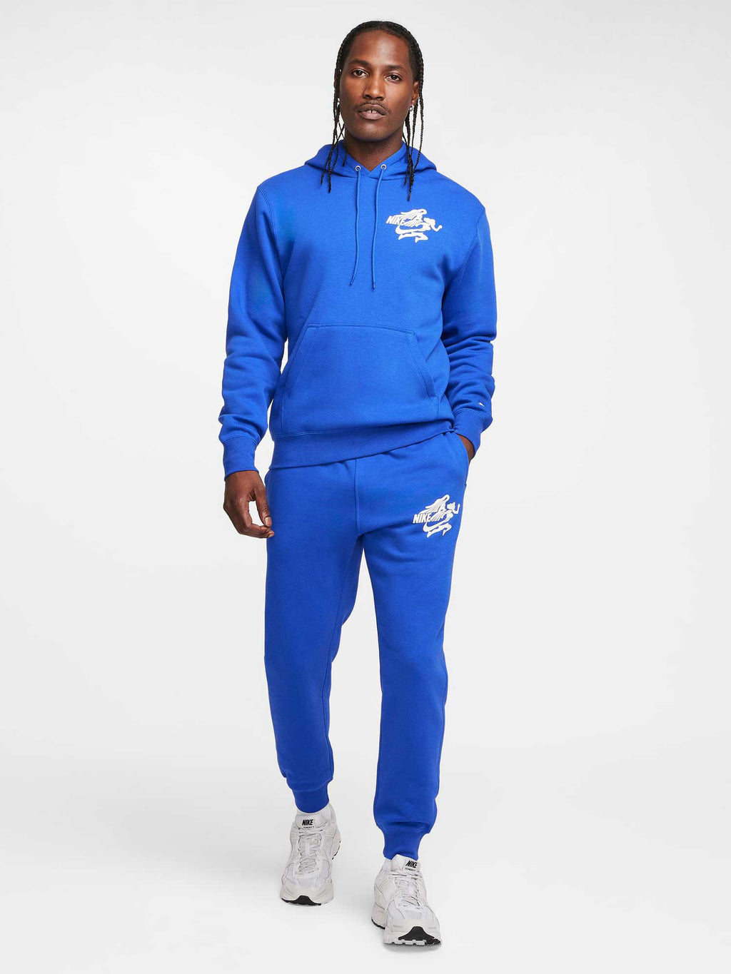 NIKE Спортно долнище M NK CLUB BB JOGGER NVLTY