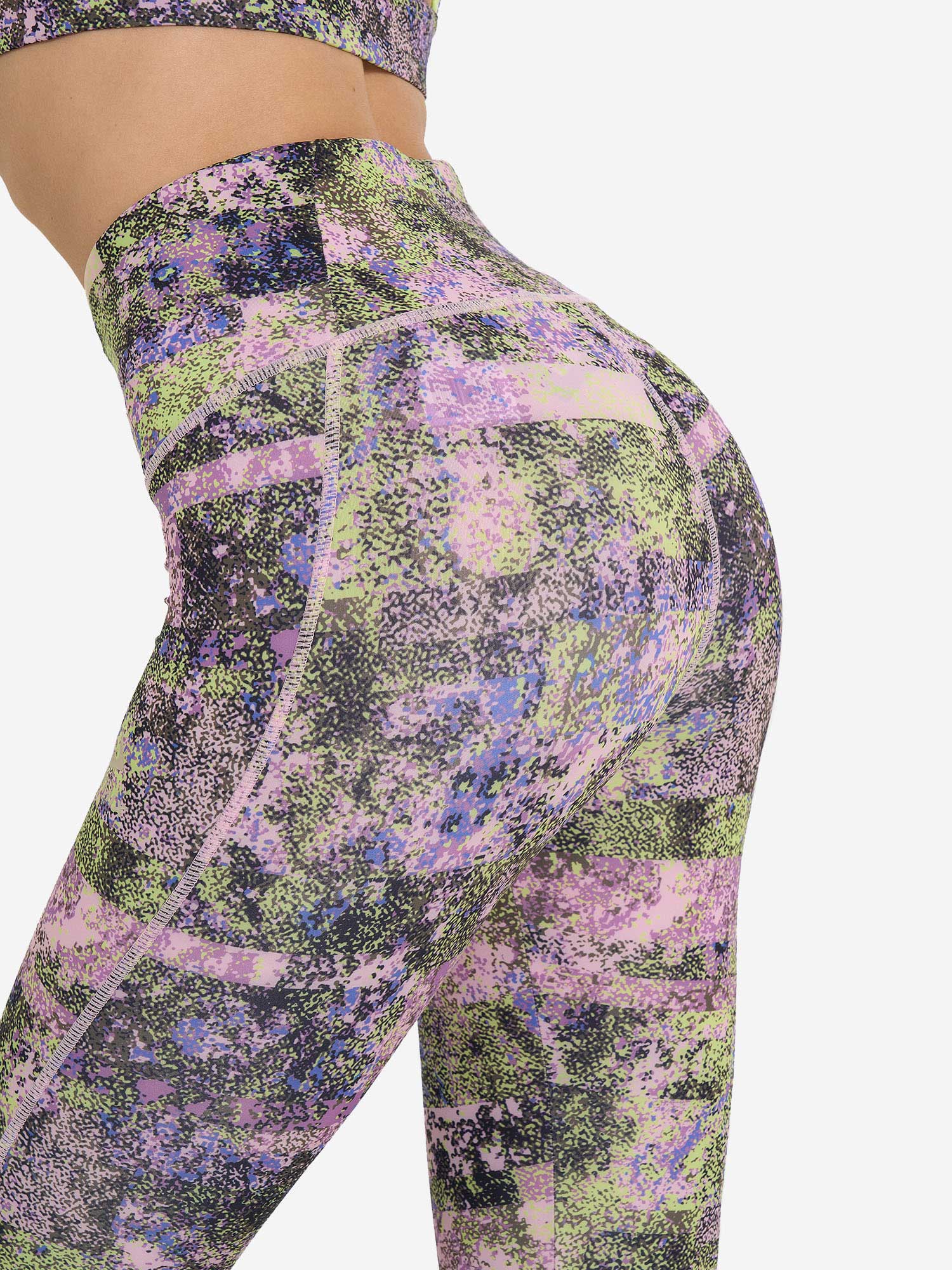 DEMIX Клин W D Running Trail AOP Leggings