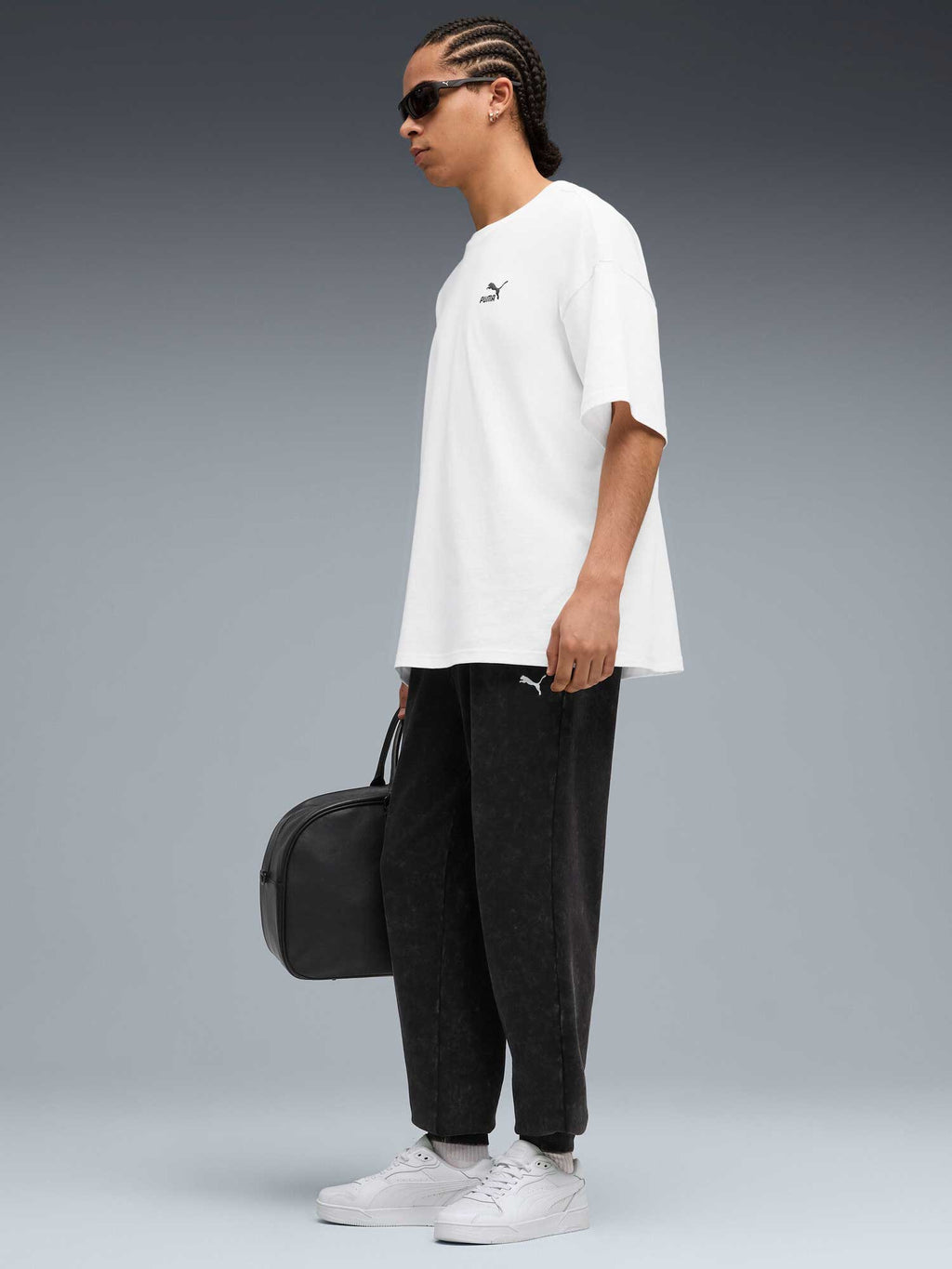 PUMA Спортно долнище ESS ELEVATED Relaxed Wash FL