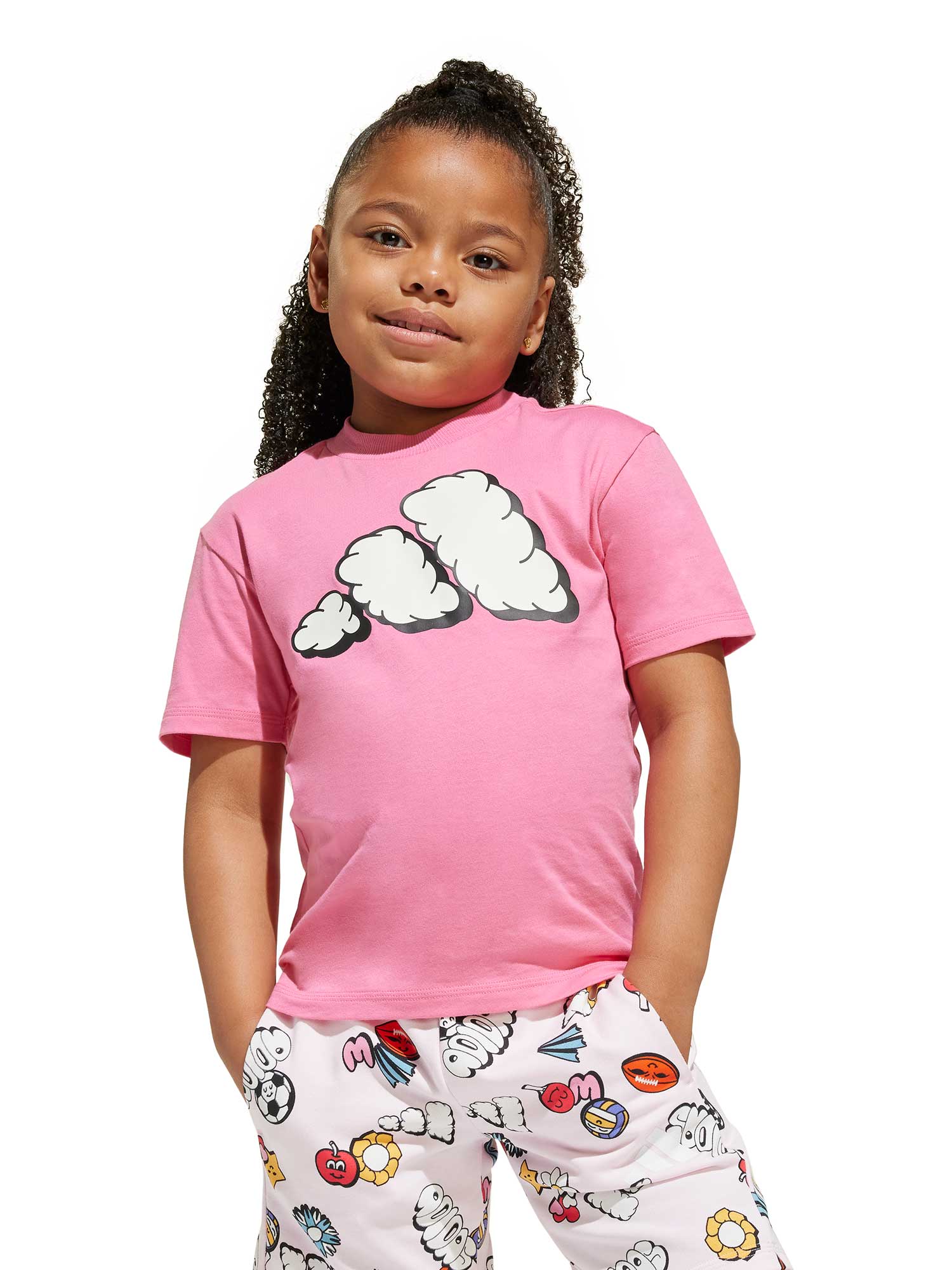 ADIDAS SPORTSWEAR Спортен екип Seasonal Essentials Fun Tee Set Kids