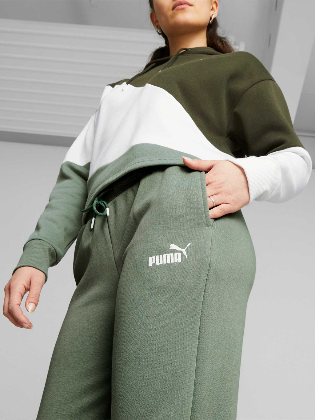 PUMA Спортно долнище POWER Cat Pants FL