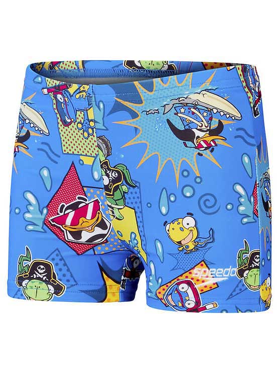 SPEEDO Бански BOYS LEARN TO SWIM ALLOVER AQUASHORT