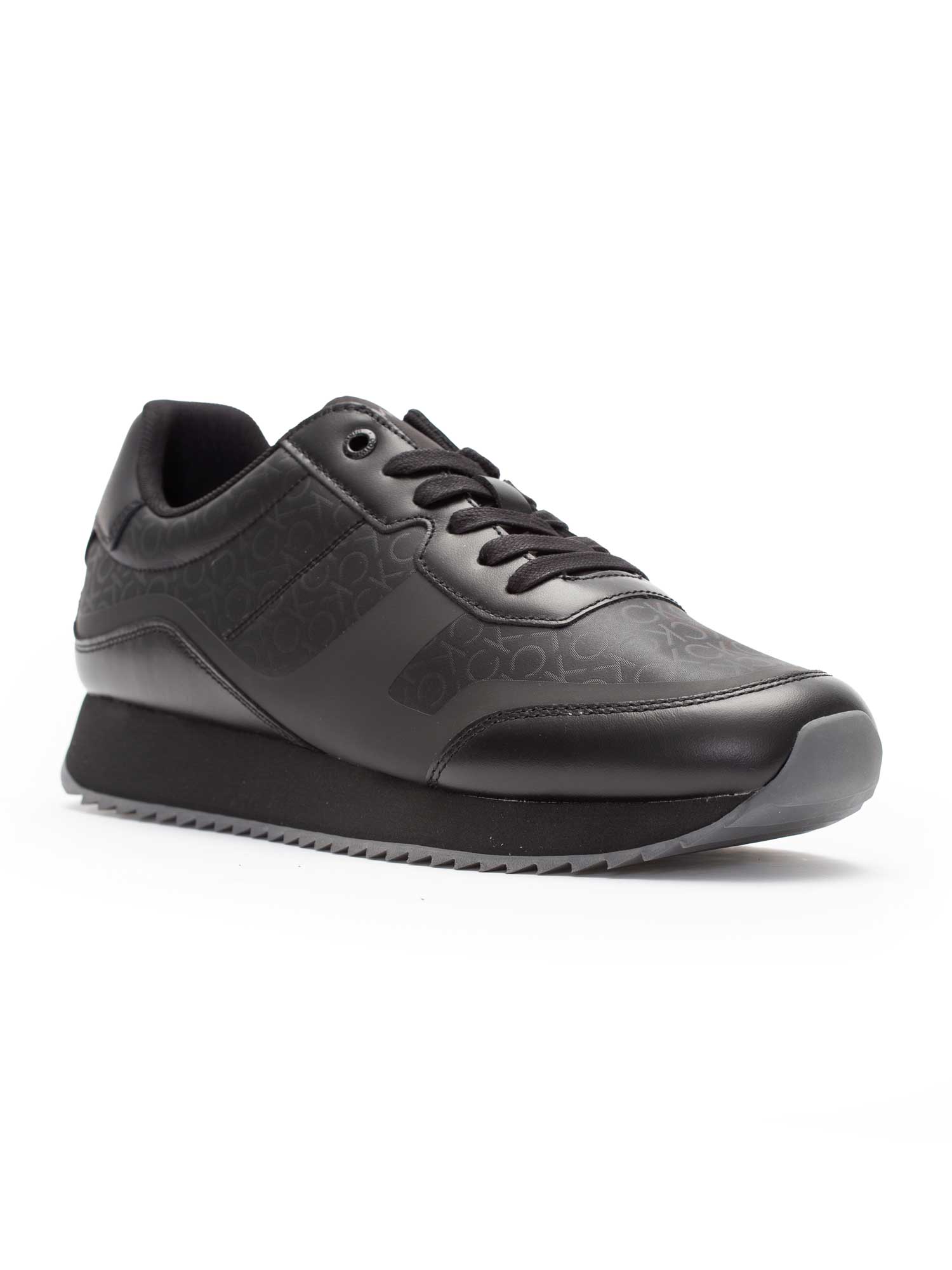 Calvin Klein Jeans Обувки LOW TOP LACE UP HEAT BOND MONO