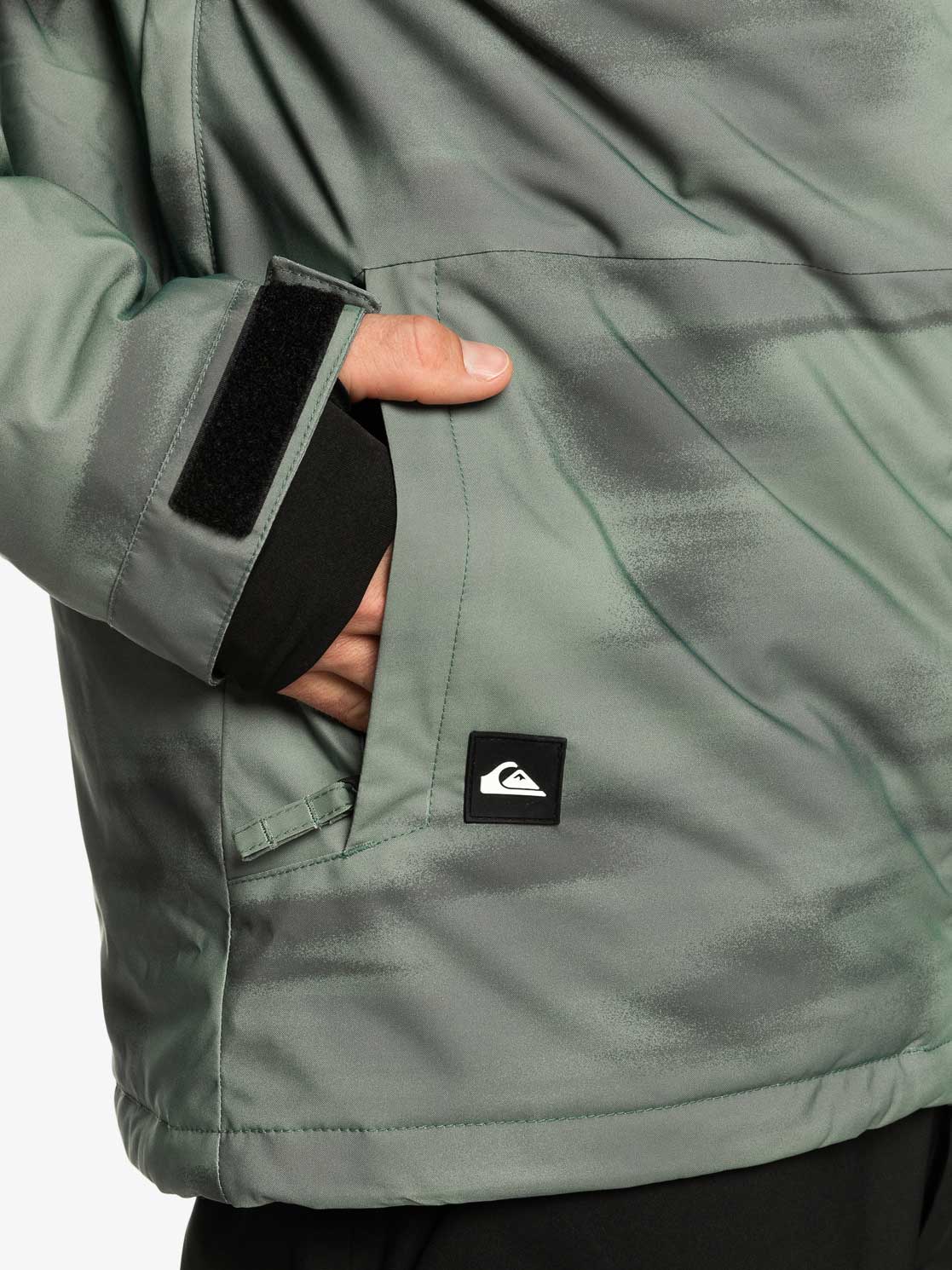 QUIKSILVER Сноуборд яке MISSION PRINTED JK