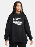 NIKE Блуза W NSW FLC OS CREW GLS