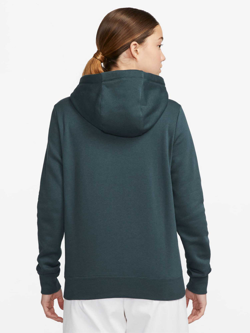 NIKE Суитшърт W NSW PE CLB FLC SHINE OS PO