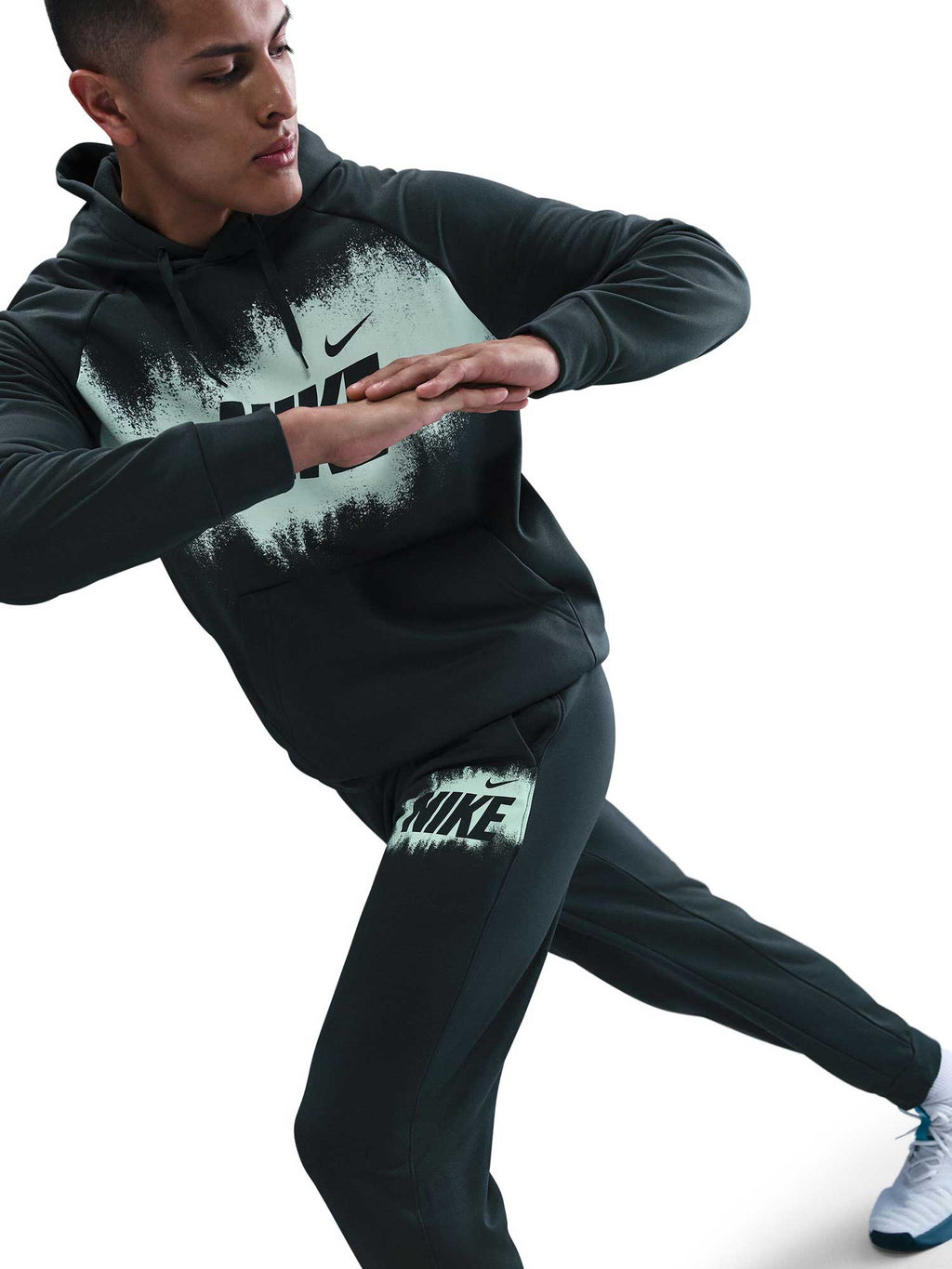 NIKE Спортно долнище M NK TF FLEECE JOGGER GFX