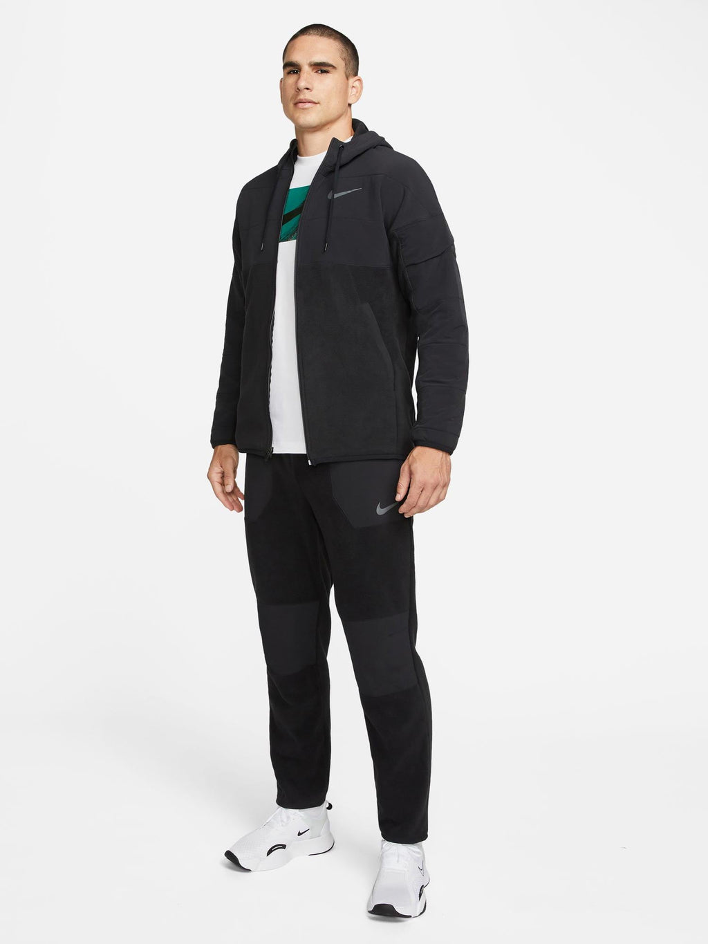 NIKE Суитшърт M TF FZ WNTRZD