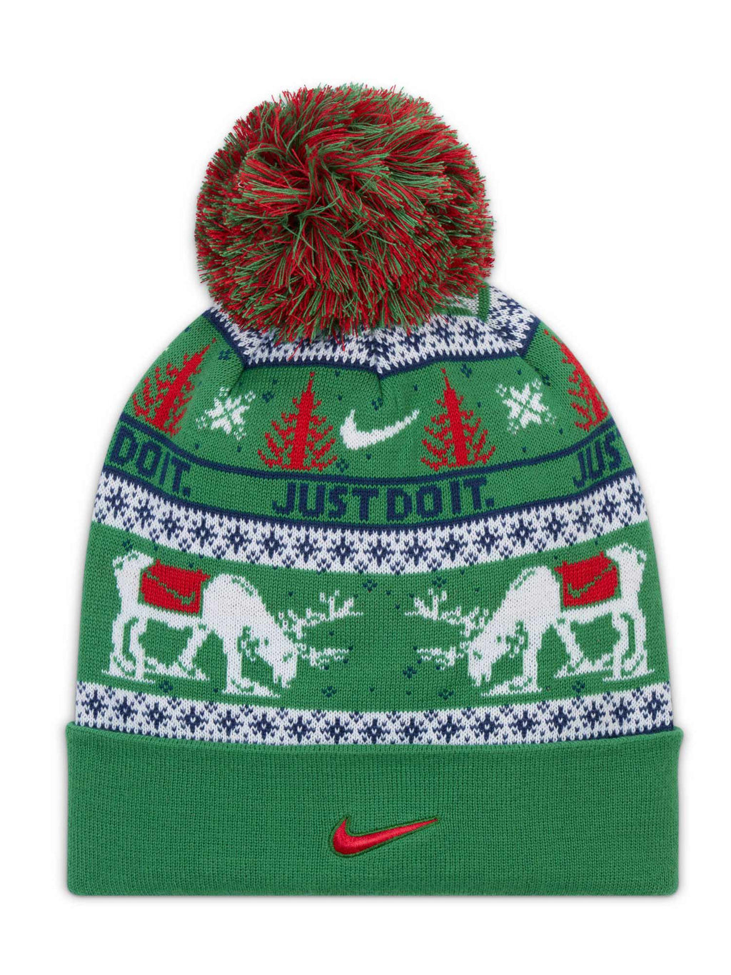NIKE Шапка U NK PEAK BEANIE SC HOL25 L