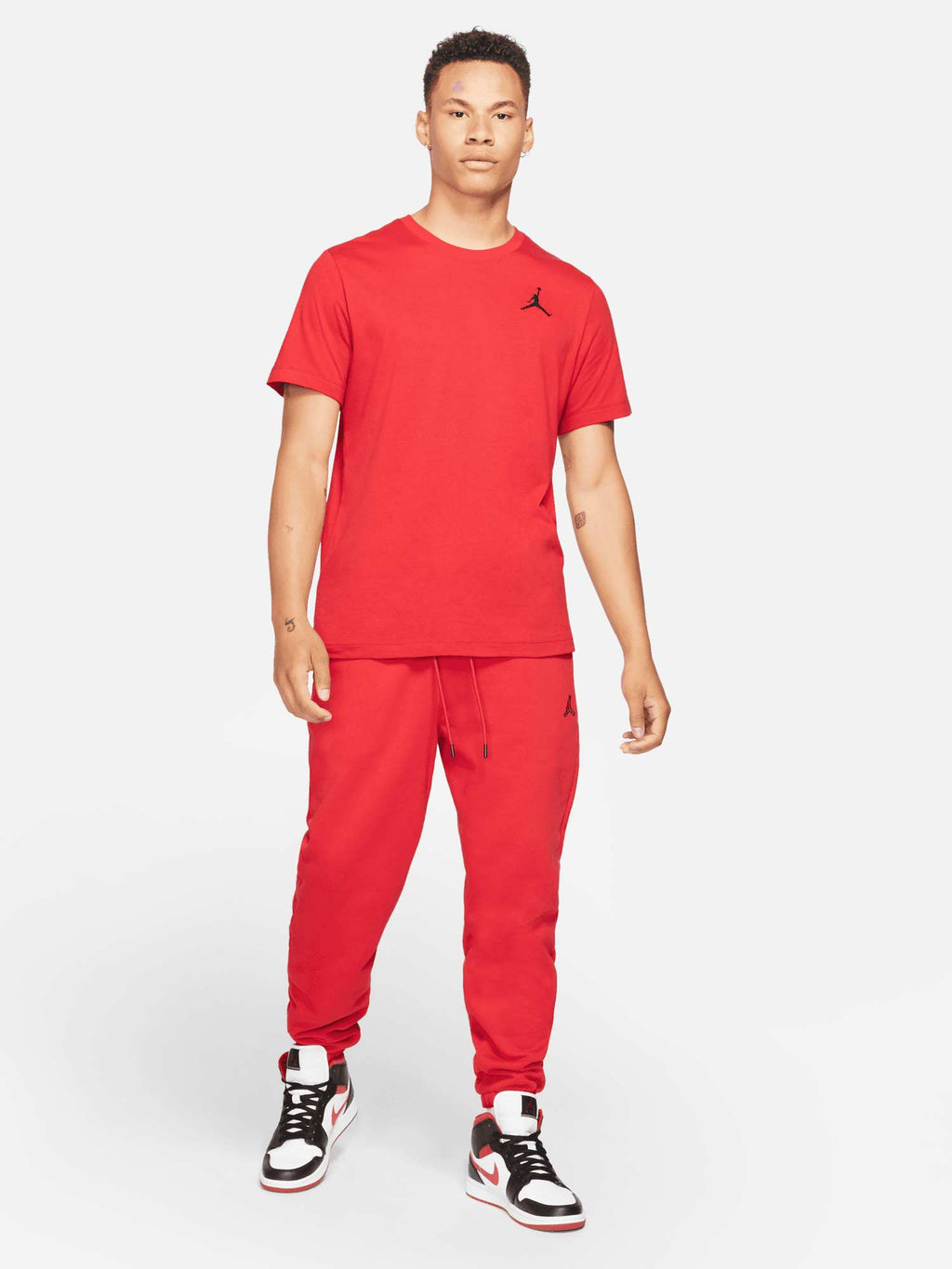 JORDAN Тениска M J JUMPMAN EMB SS CREW