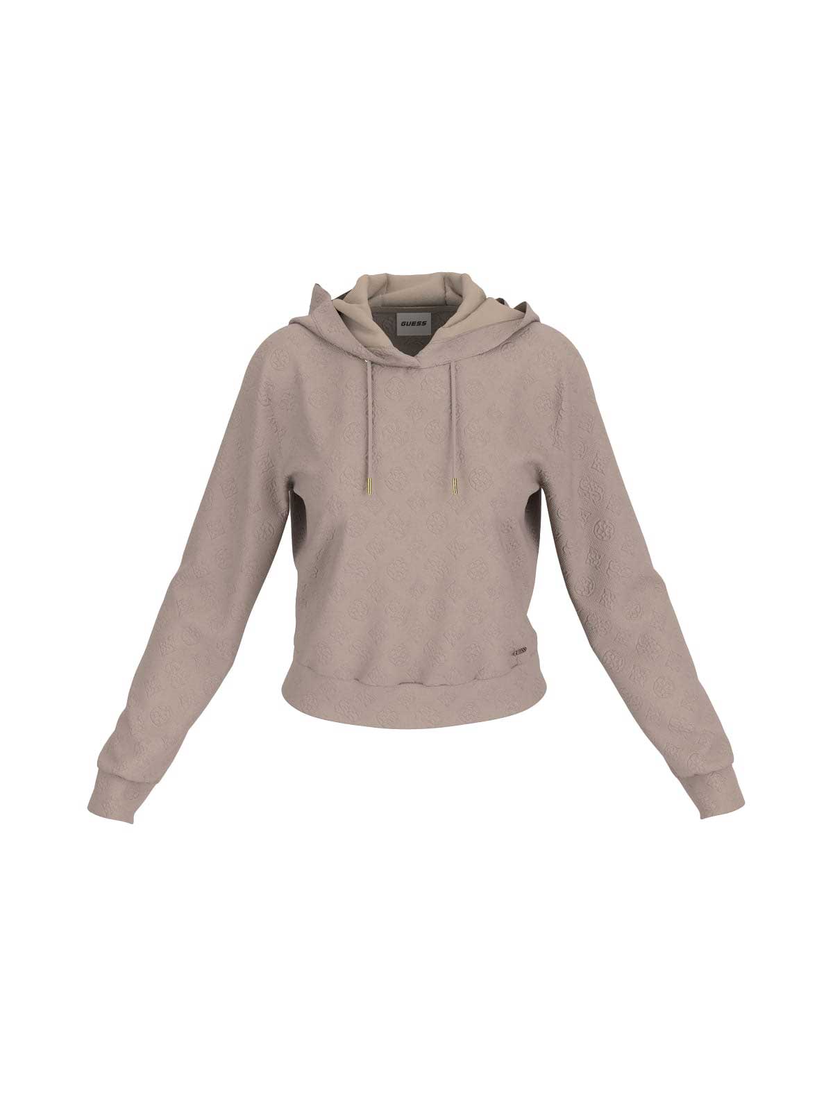GUESS Суитшърт PEONY LOGO HOODIE SWEATSHIRT