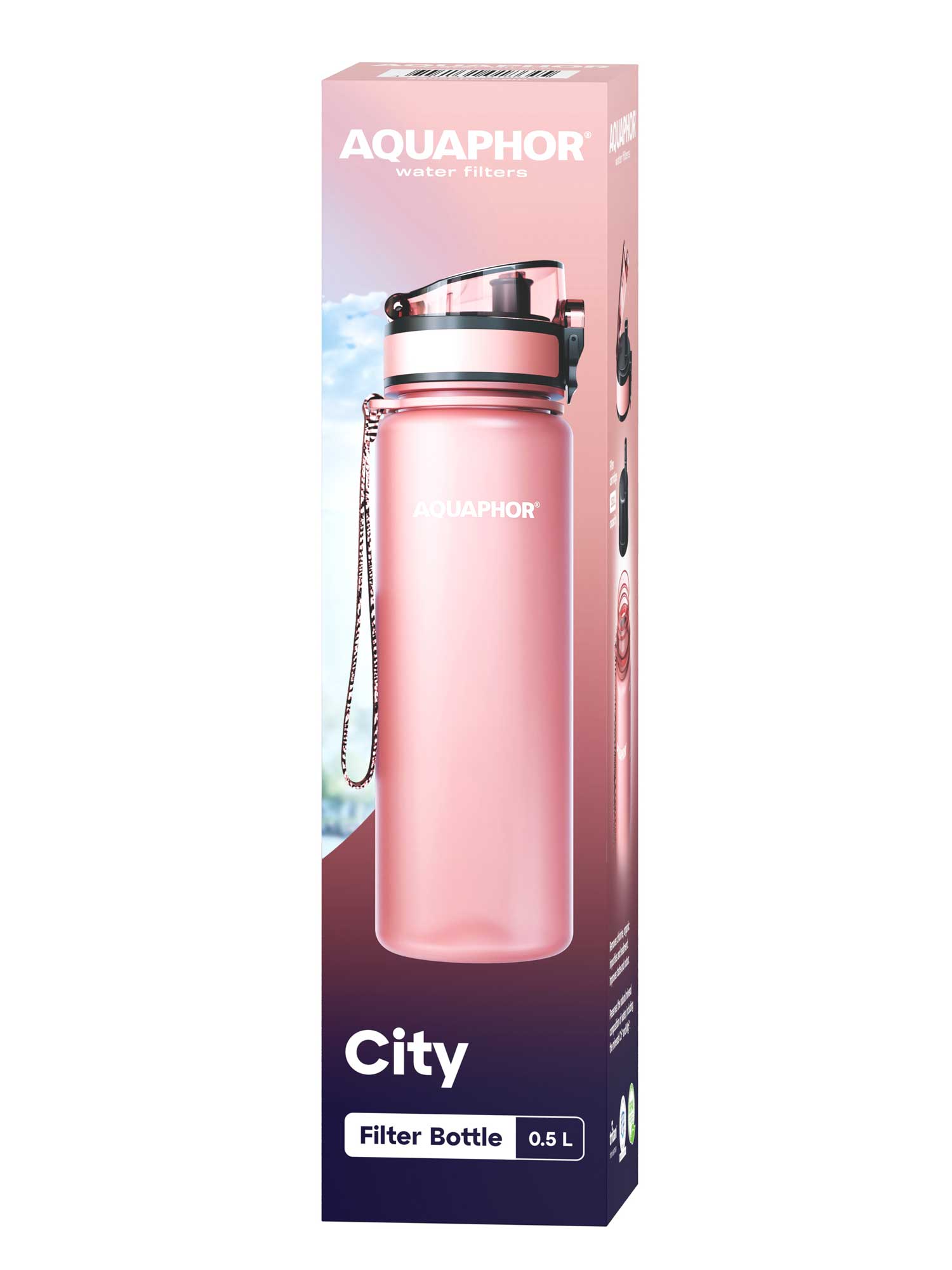 AQUAPHOR Филтрираща бутилка City 500 ml
