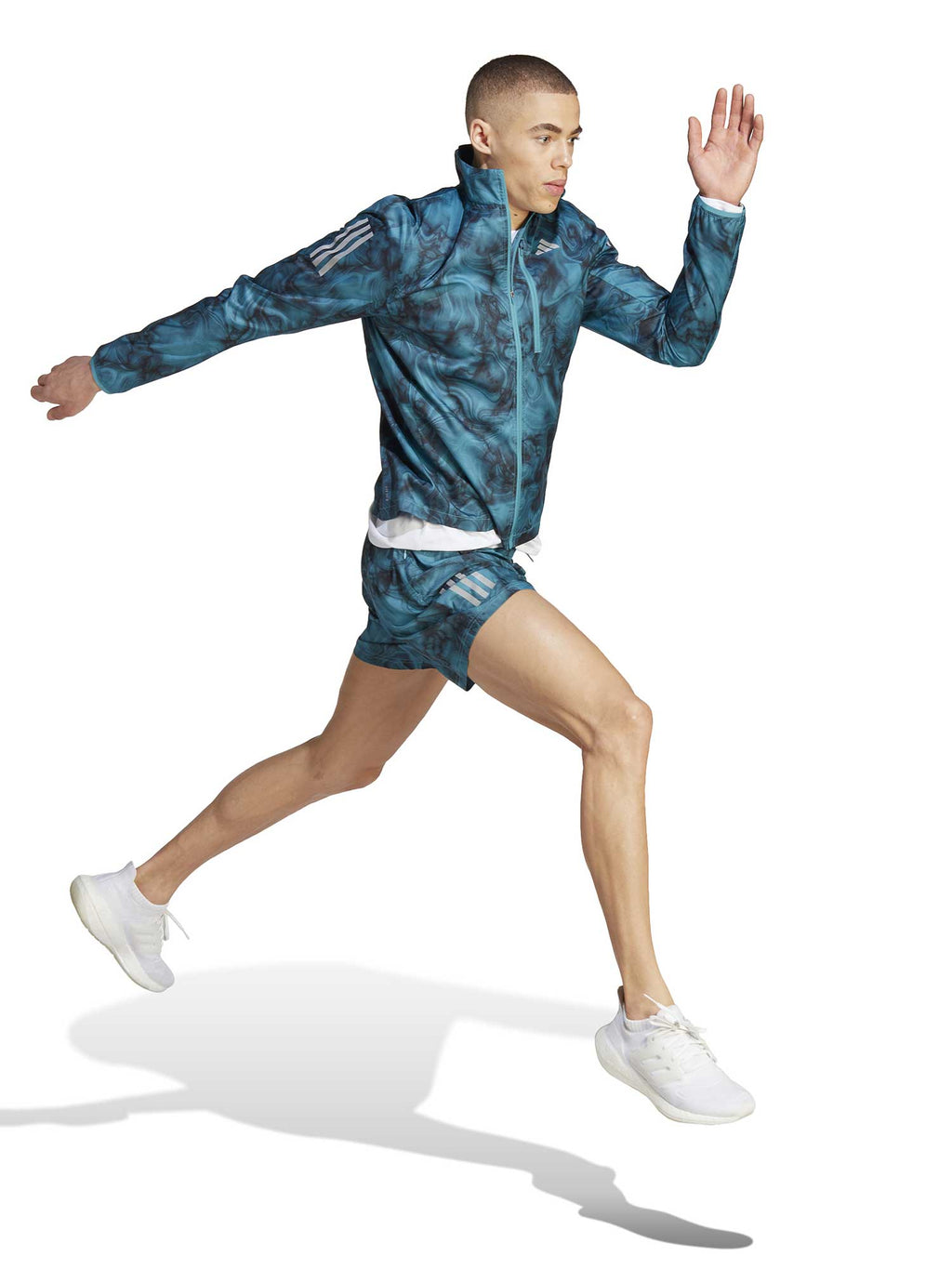 ADIDAS PERFORMANCE Спортно горнище Own the Run Allover
