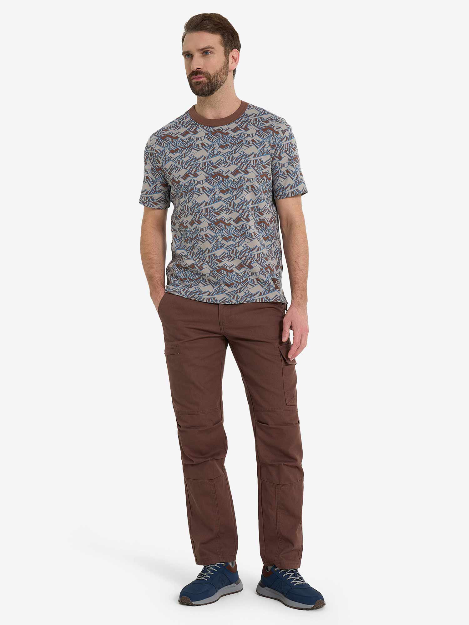 CORDILLERO Тениска Travel Mens SS AOP T-shirt