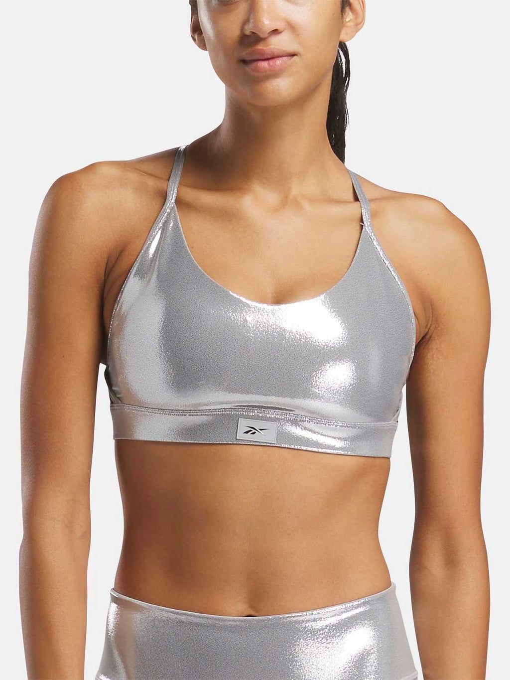 REEBOK Спортен сутиен LUX CHROME STRAPPY BRA