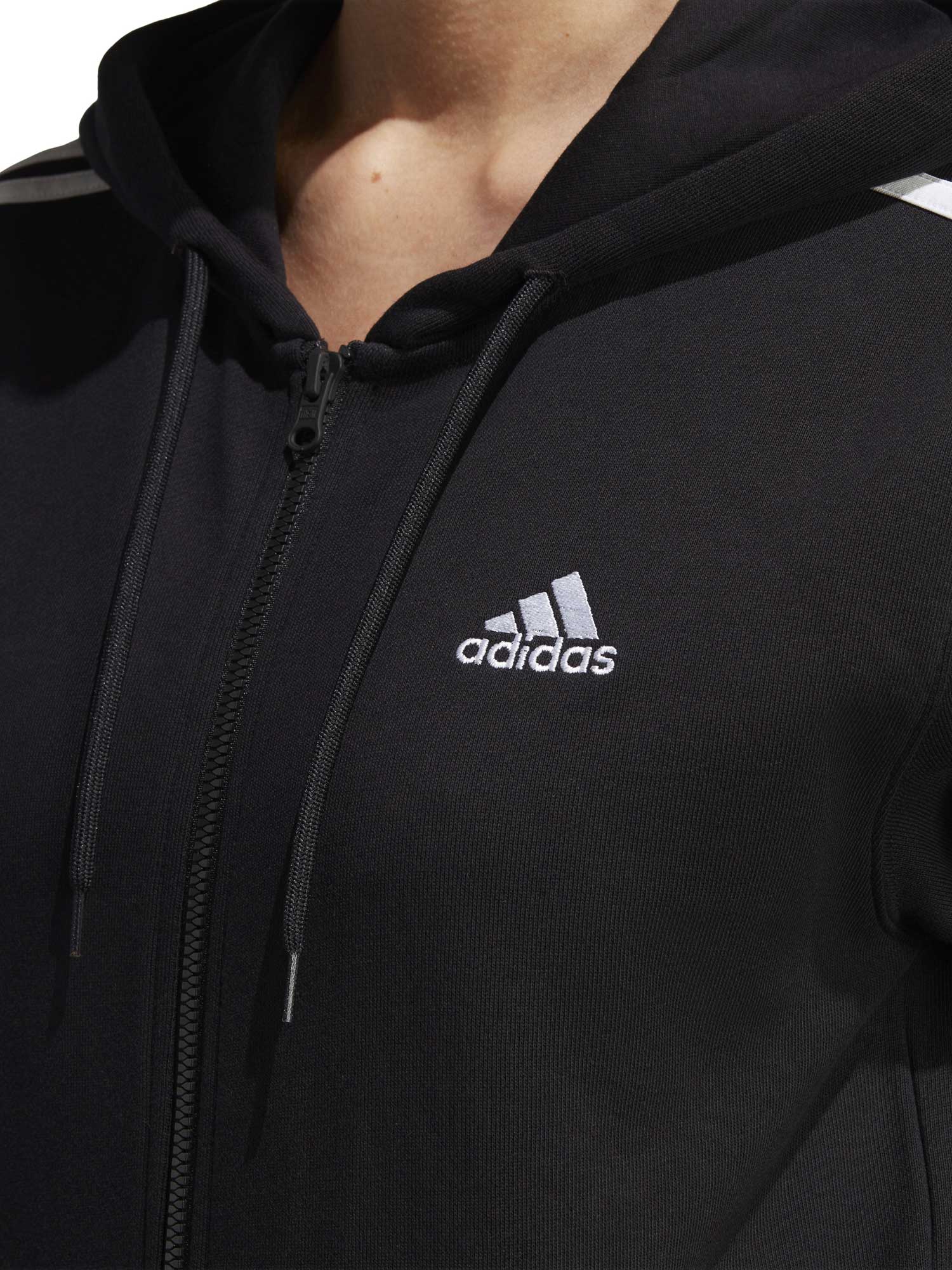 ADIDAS SPORTSWEAR Суитшърт Essentials 3-Stripes French Terry Regular