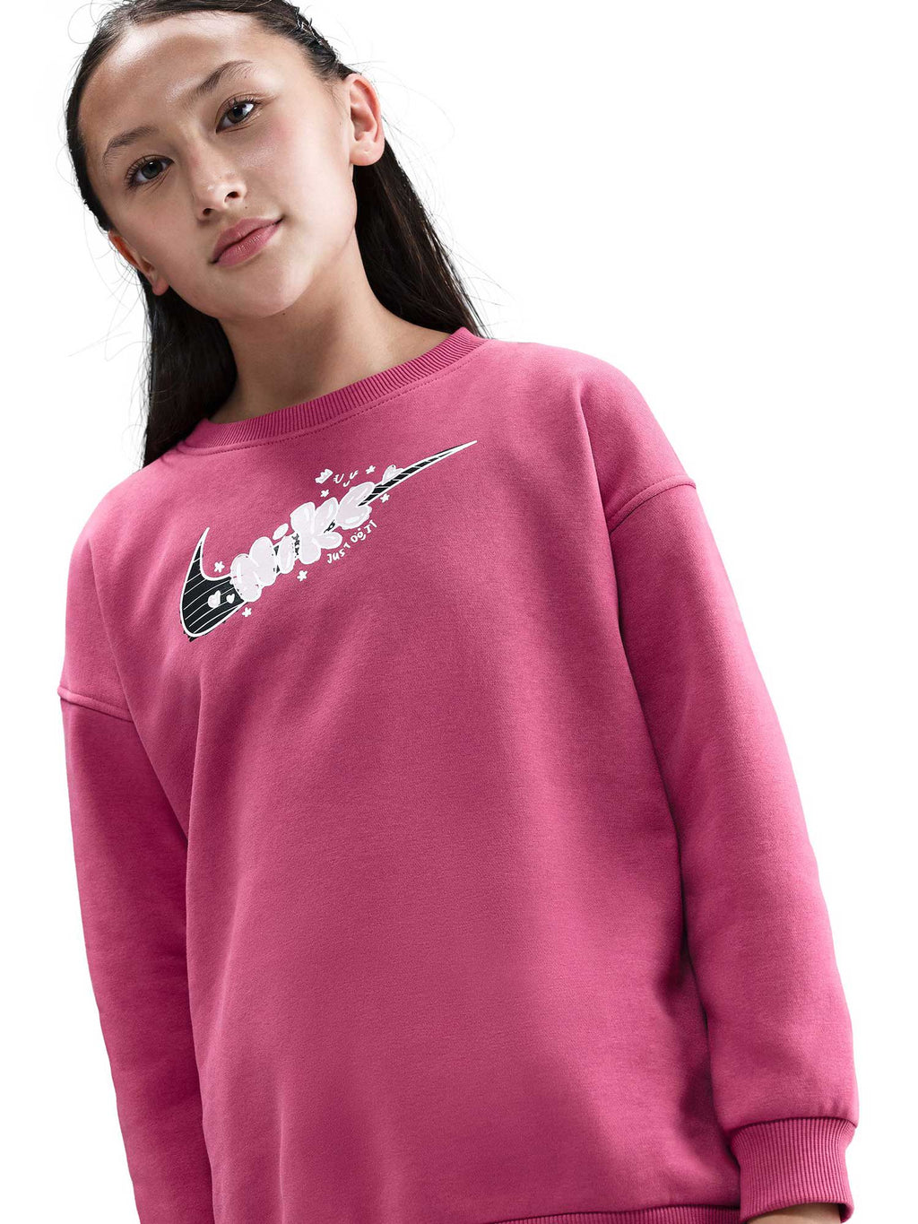 NIKE Блуза G NSW CLUB FLC OVRSZD CREW GX