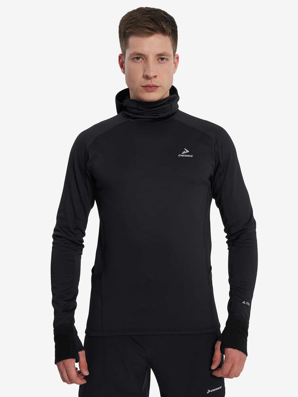 DEMIX Суитшърт M D Running Trail Hooded jumpers w/o zip