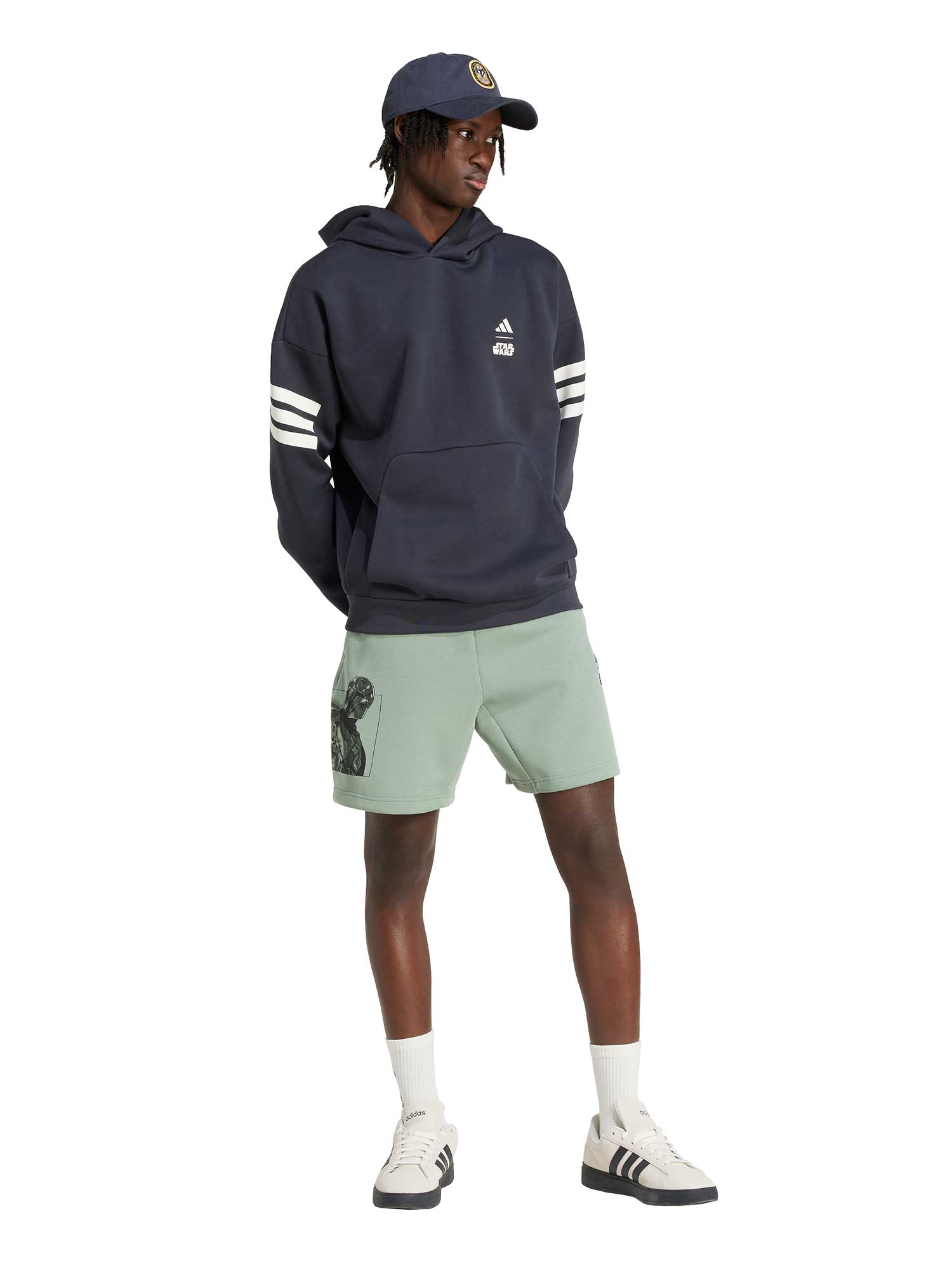 ADIDAS SPORTSWEAR Суитшърт x Star Wars The Mandalorian Hoodie Back