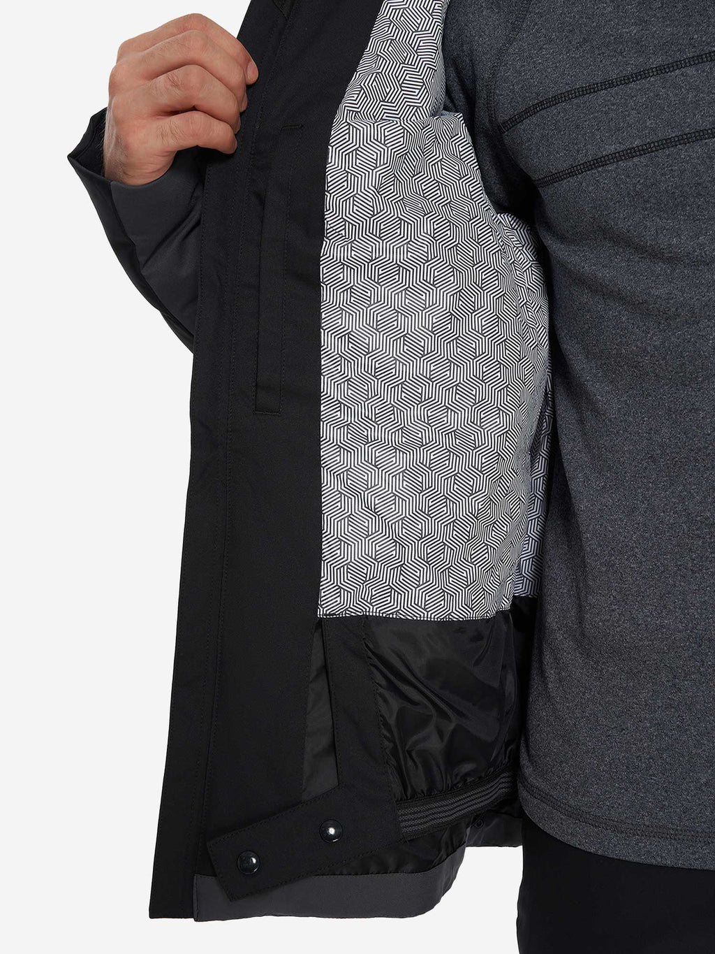 GLISSADE Ски яке Men's Faux Down jacket