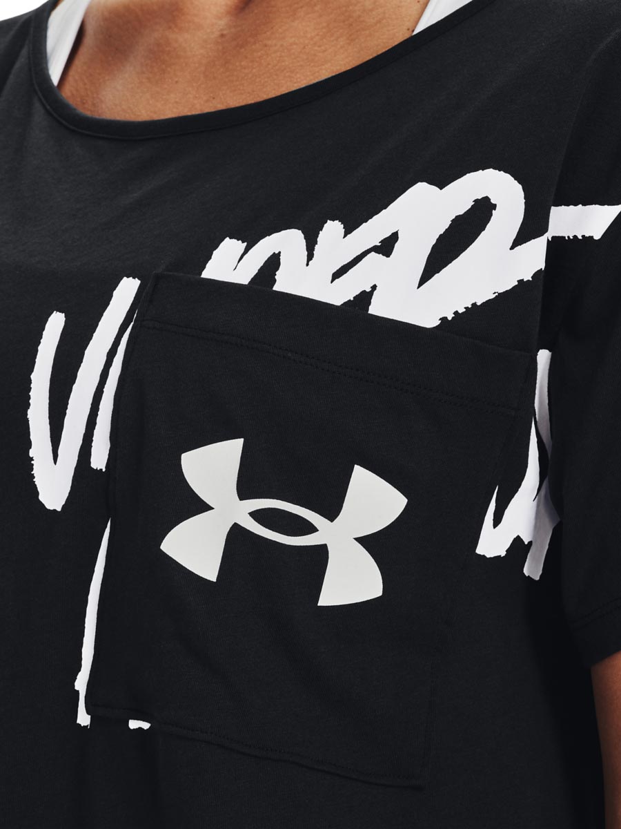 UNDER ARMOUR Тениска Lve Overszed Graphic