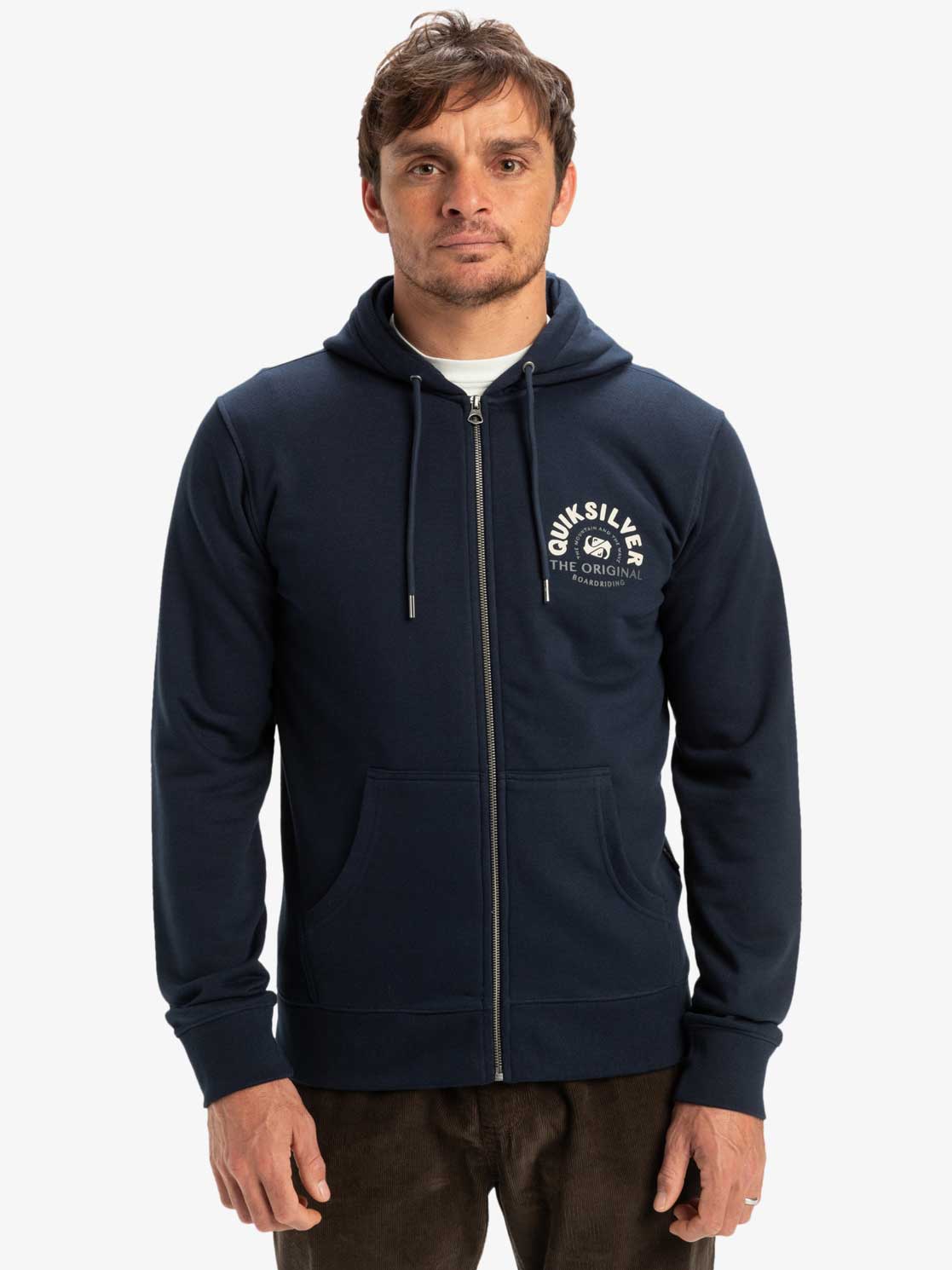 QUIKSILVER Суитшърт GRAPHIC MIX HOODIE ZIP