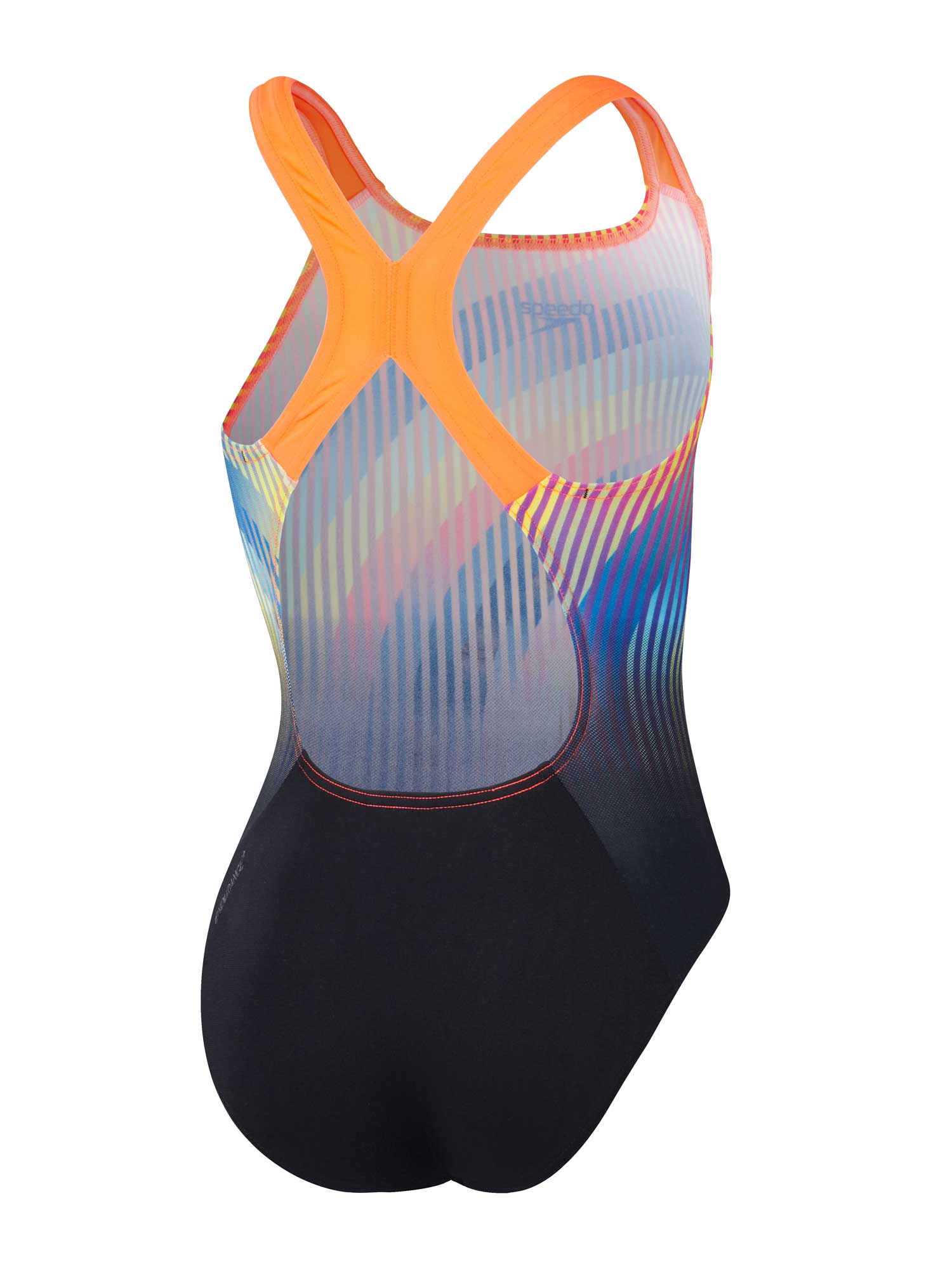 SPEEDO Цял бански GIRLS DIGITAL PLACEMENT POWERBACK