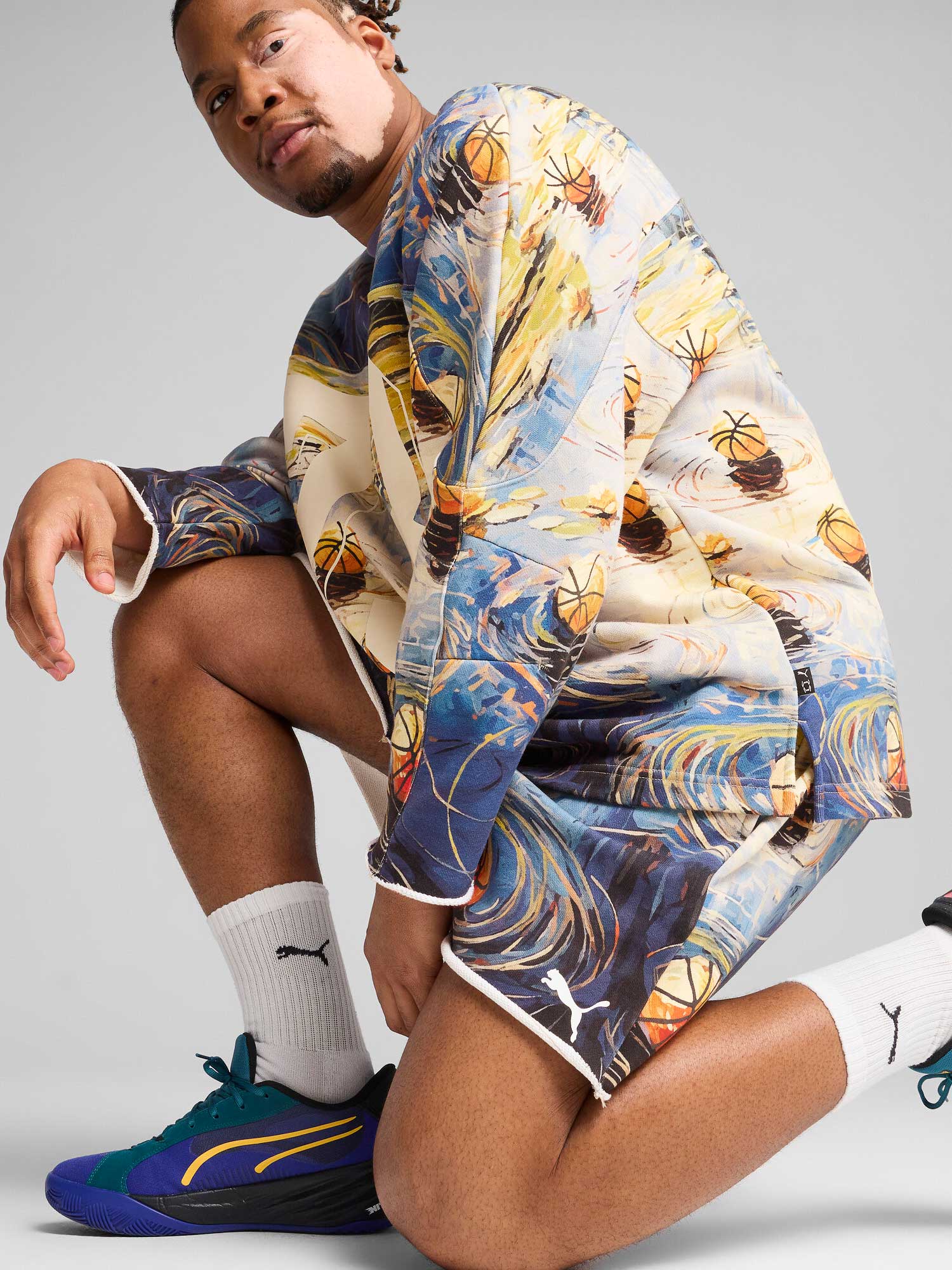 PUMA Къси панталони Dylan Exhibit Terry Short
