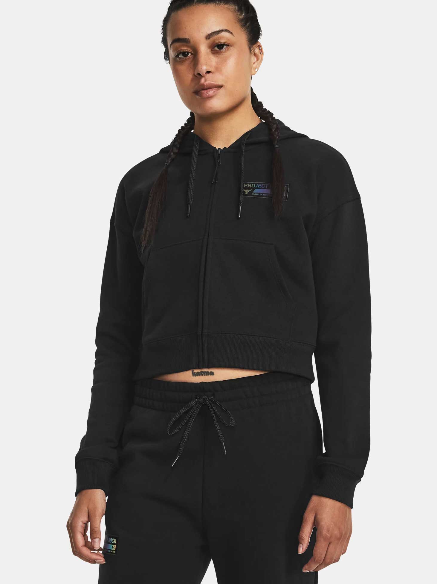 UNDER ARMOUR Суитшърт Pjt Rck HW Terry FZ Q4
