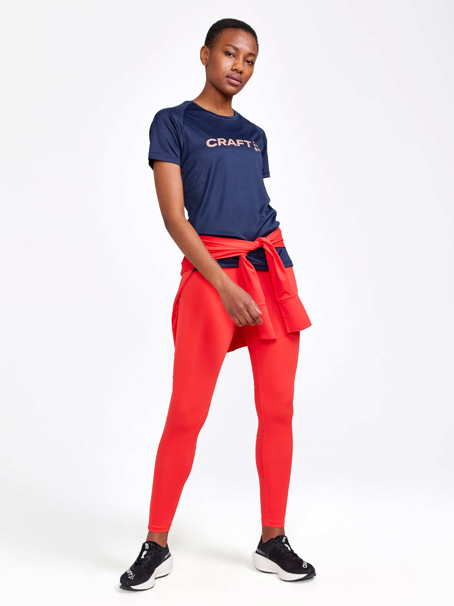 CRAFT Тениска CORE ESSENCE LOGO TEE W