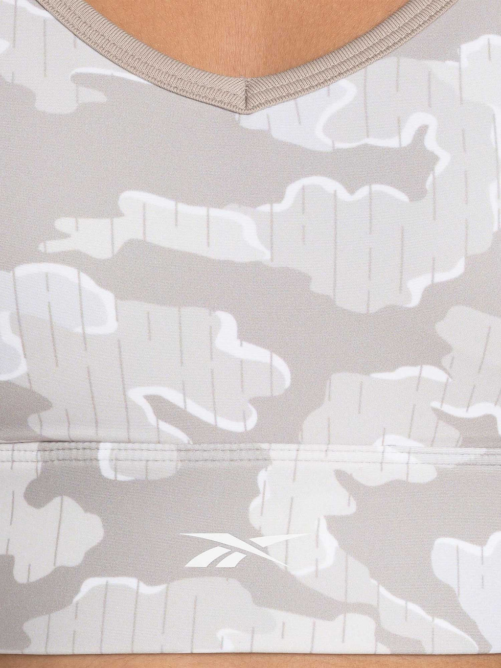 REEBOK Спортен сутиен ID TRAIN CAMO BRA