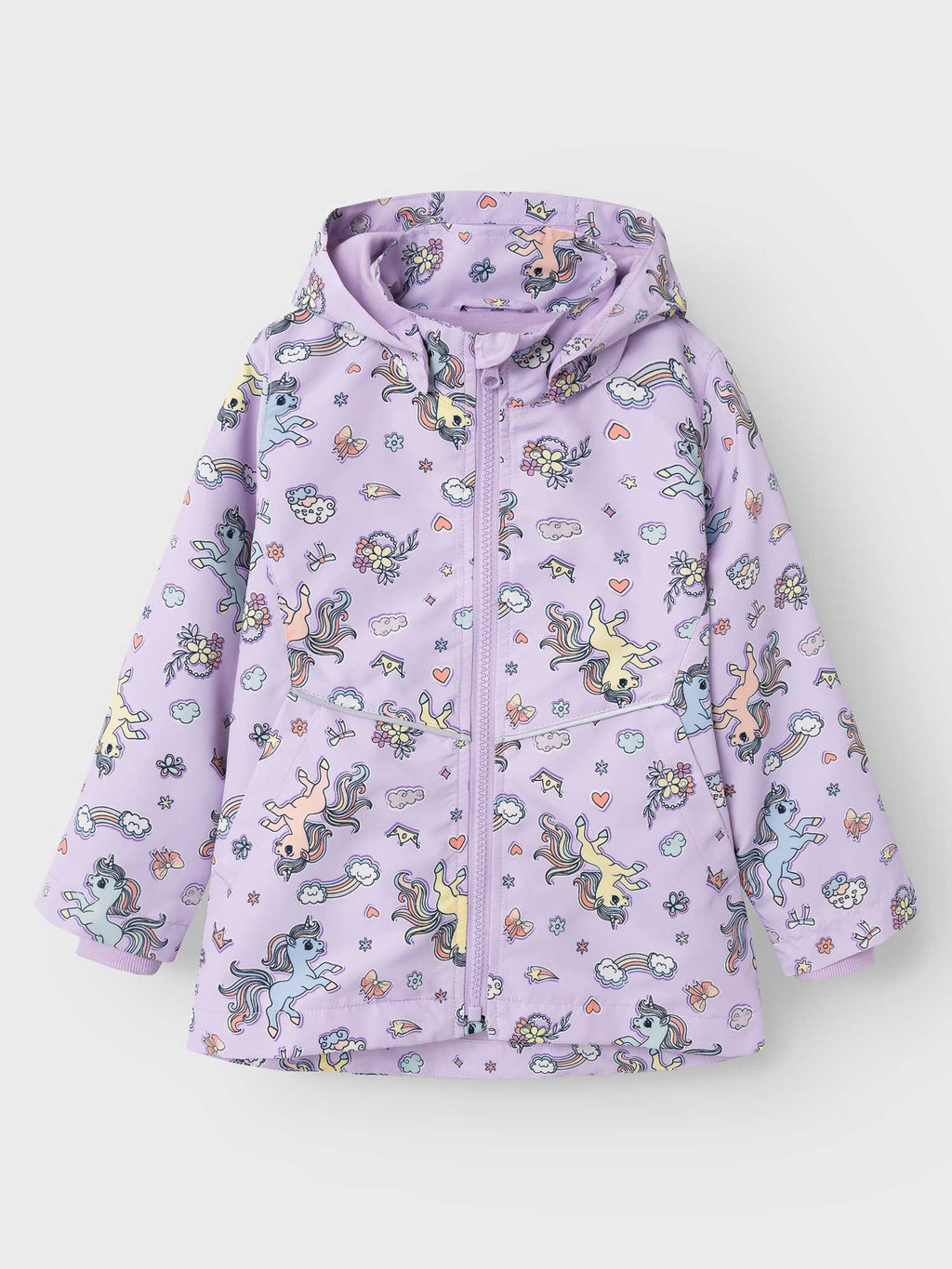 NAME IT Яке NMFMAXI JACKET STICKERS UNICORN