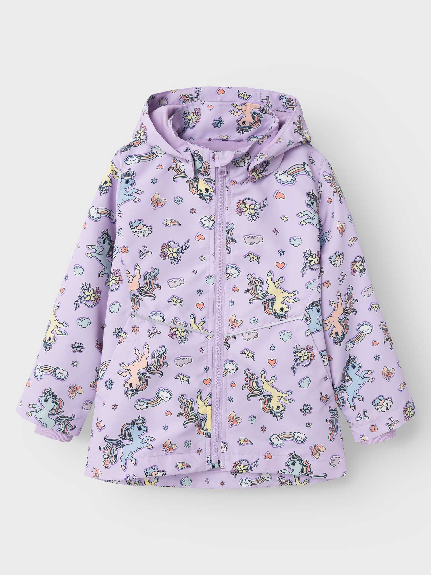 NAME IT Яке NMFMAXI JACKET STICKERS UNICORN