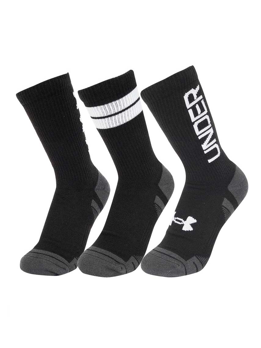 UNDER ARMOUR Чорапи UA Perf Tech Nov 3pk Crew