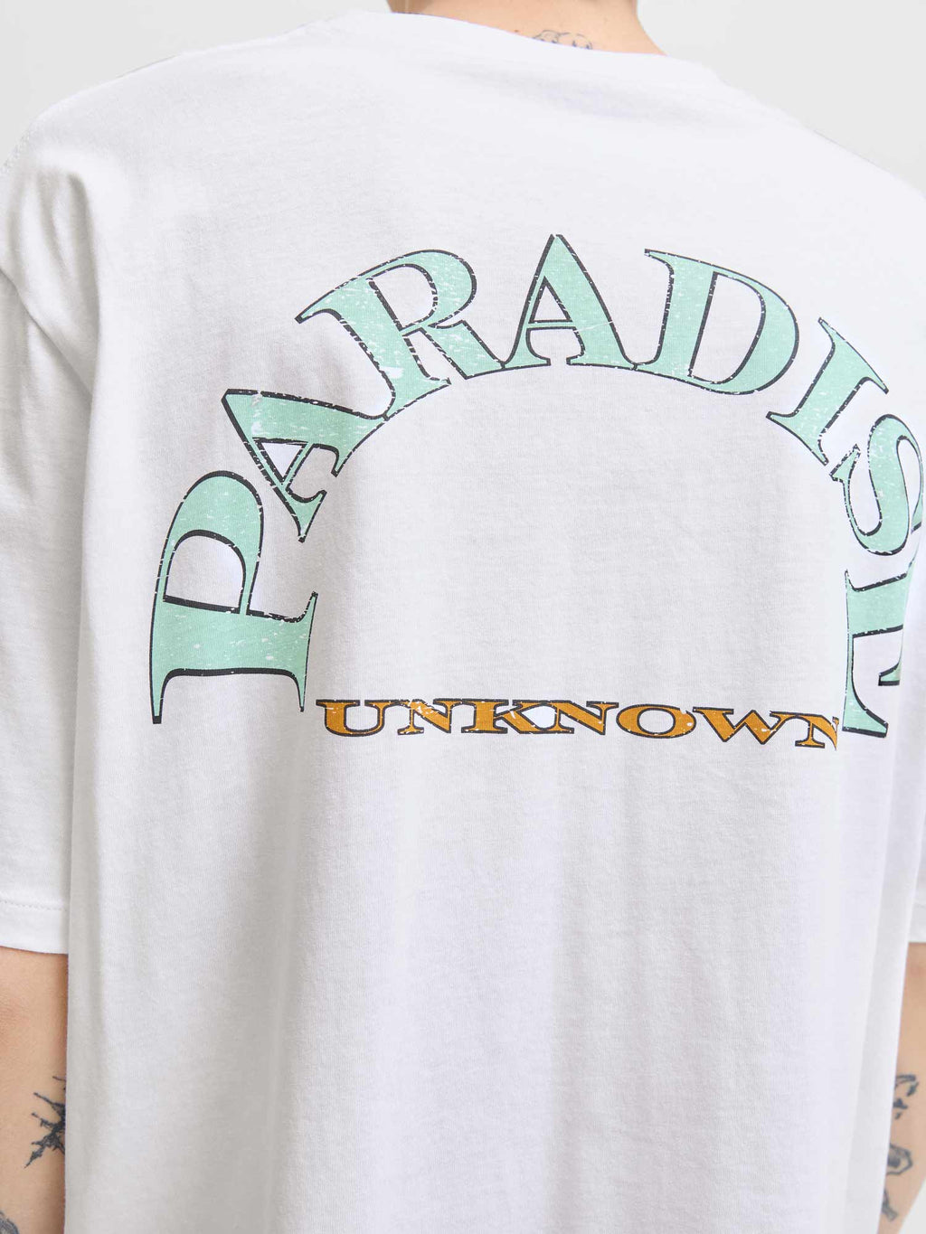 JACK & JONES Тениска JOREAGLEROCK GALLERY TEE SS CREW NECK TG