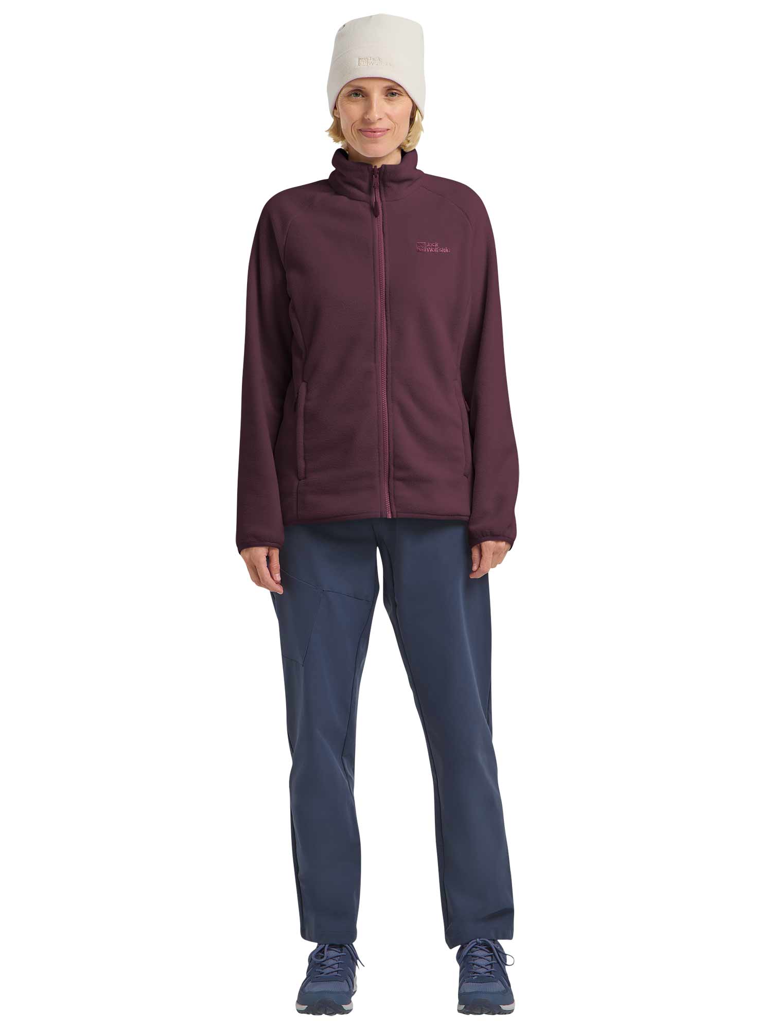 JACK WOLFSKIN Полар MOONRISE FZ W