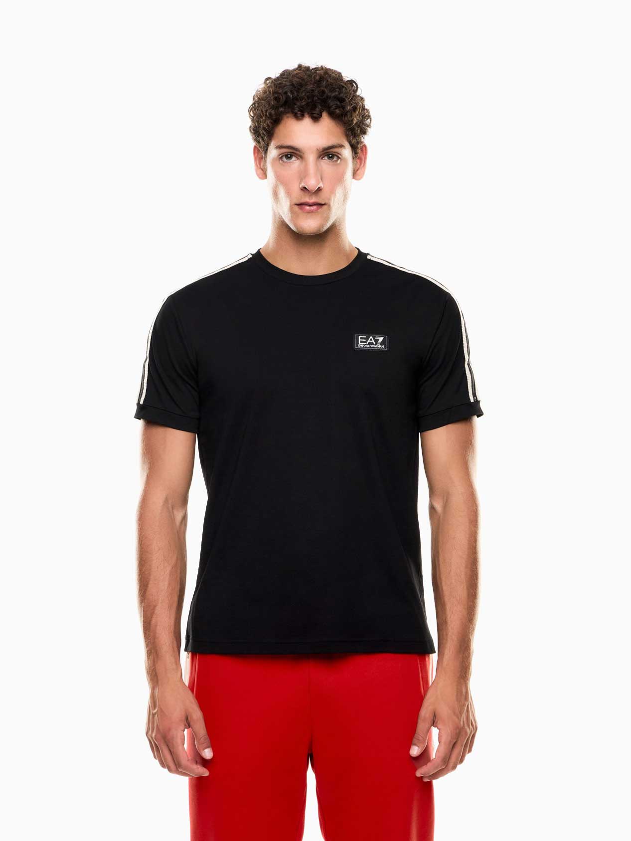 EA7 Emporio Armani Тениска TRAIN LOGO SERIES M TAPE TEE S