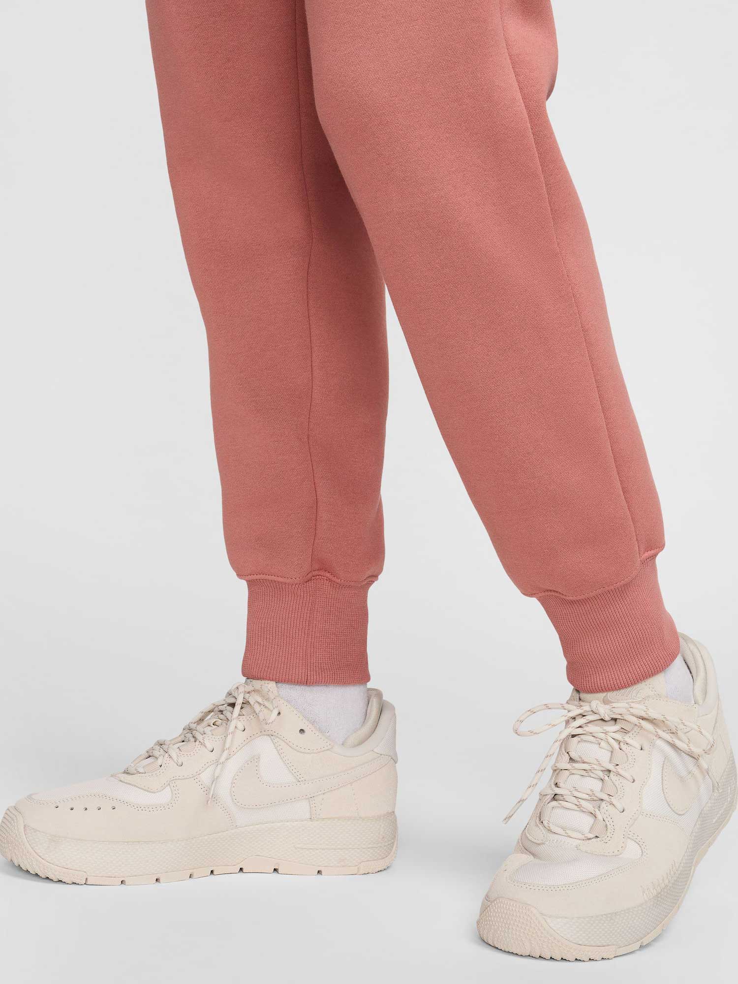 NIKE Спортно долнище W NSW PHNX FLC MR STD LOGO PNT