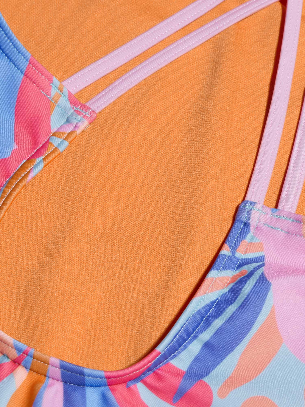 SPEEDO Цял бански GIRLS PRINTED TWINSTRAP