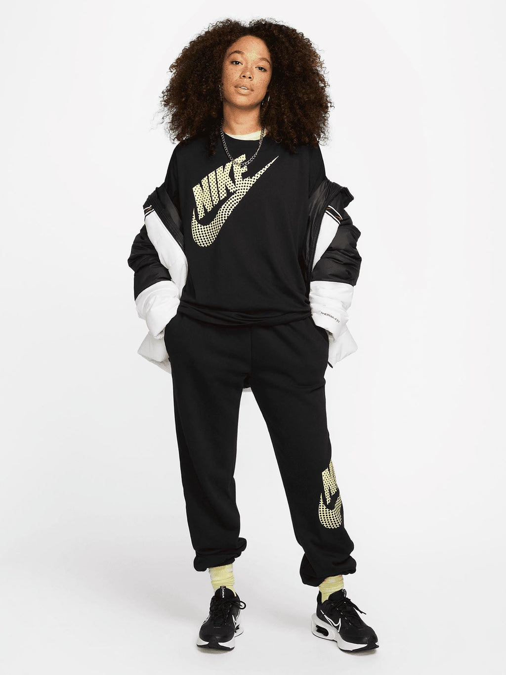 NIKE Спортно долнище W FLC OS SB DNC