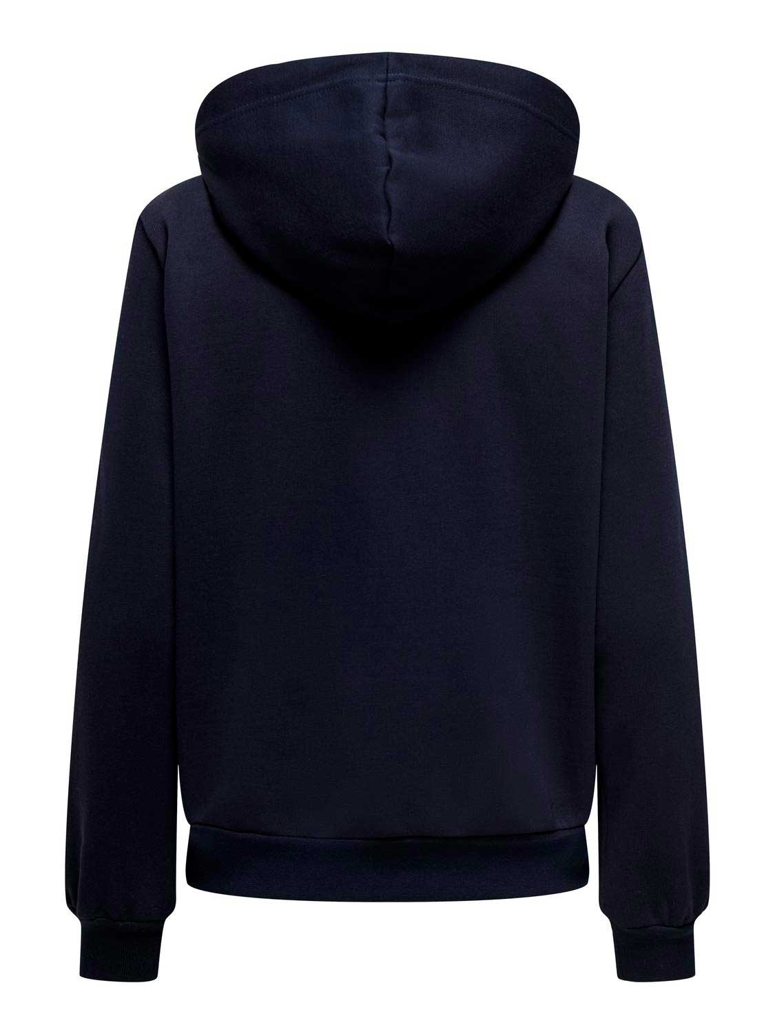 ONLY Суитшърт ONLDAZE L/S ZIP STRING HOOD SWT
