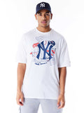 NEW ERA Тениска MLB FOOD GRPHC OS TEE NEYYAN