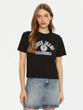 GUESS JEANS Тениска GJ SS CN BOXY PRINTED TEE