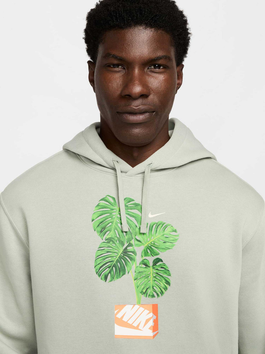 NIKE Суитшърт U NSW CLUB HDY PO BB MDRN